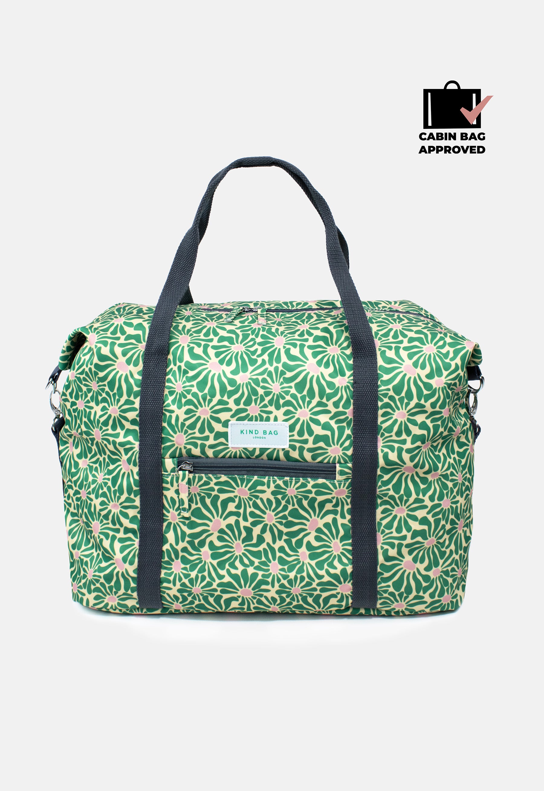 Weekender Carry-On Bag | Abstract Flowers – Kind Bag