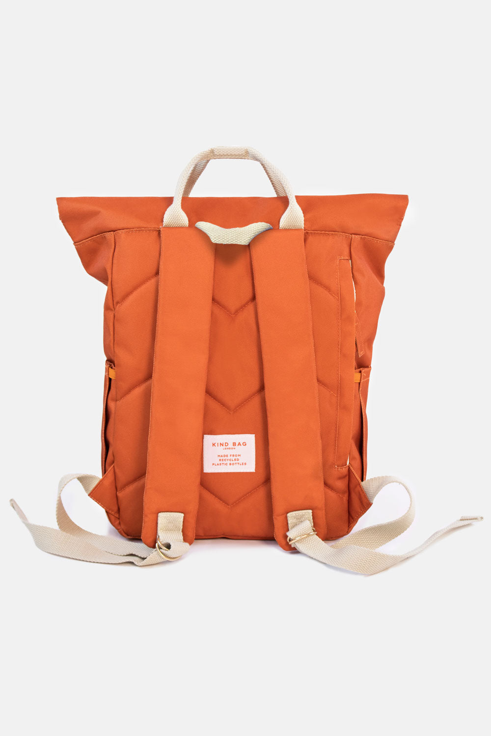 Hackney Backpack | Burnt Orange | Roll-Top Laptop Medium Backpack
