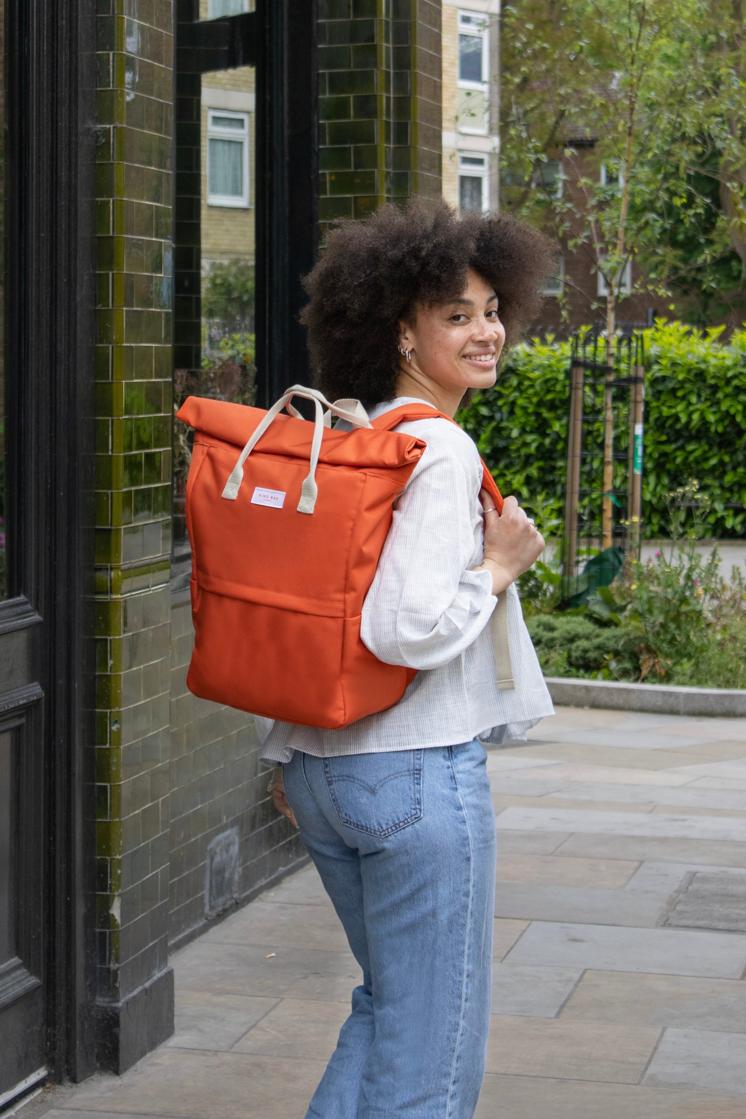 Burnt Orange | Hackney Backpack | Large