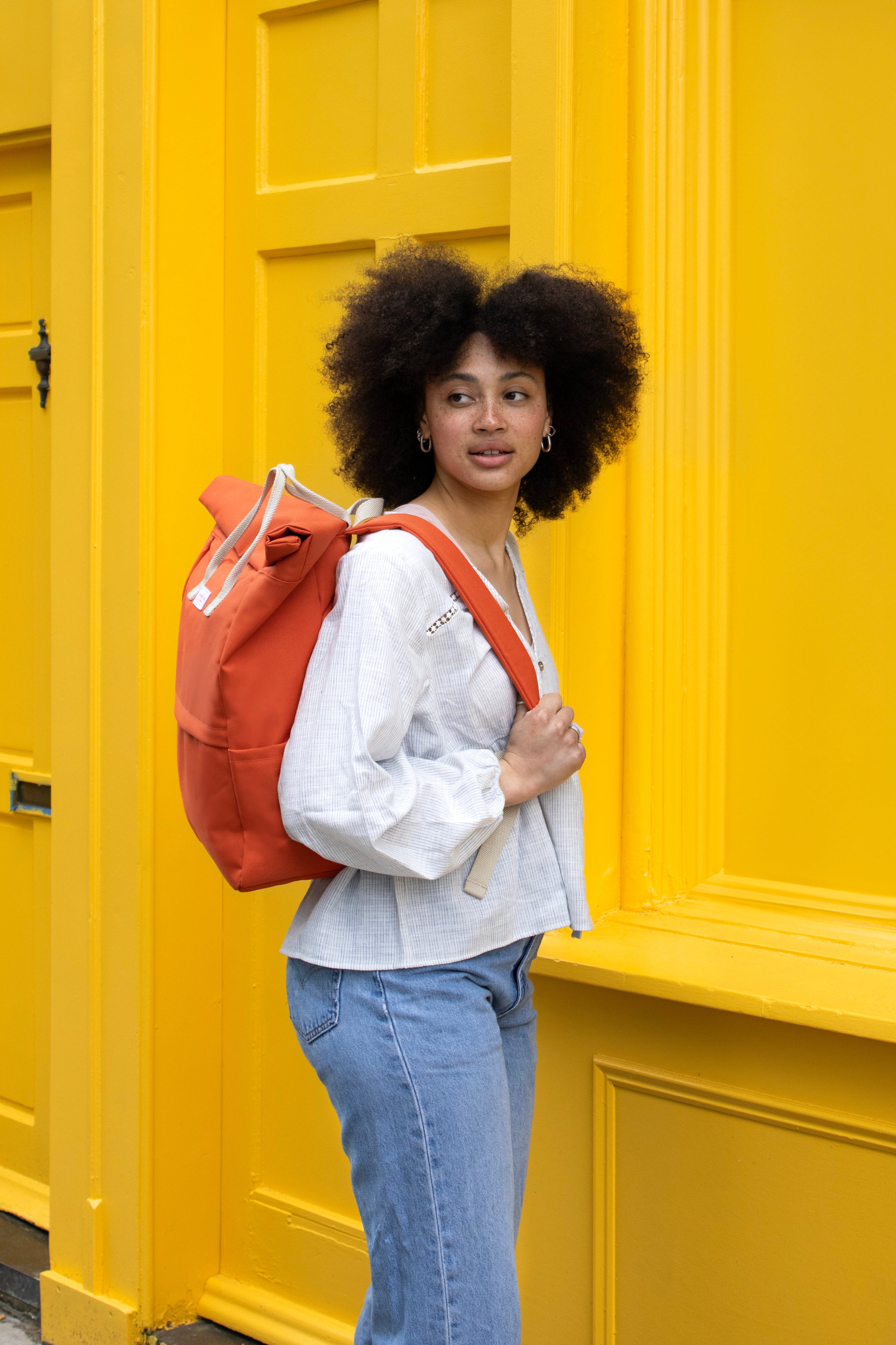 Burnt Orange | Hackney Backpack | Large