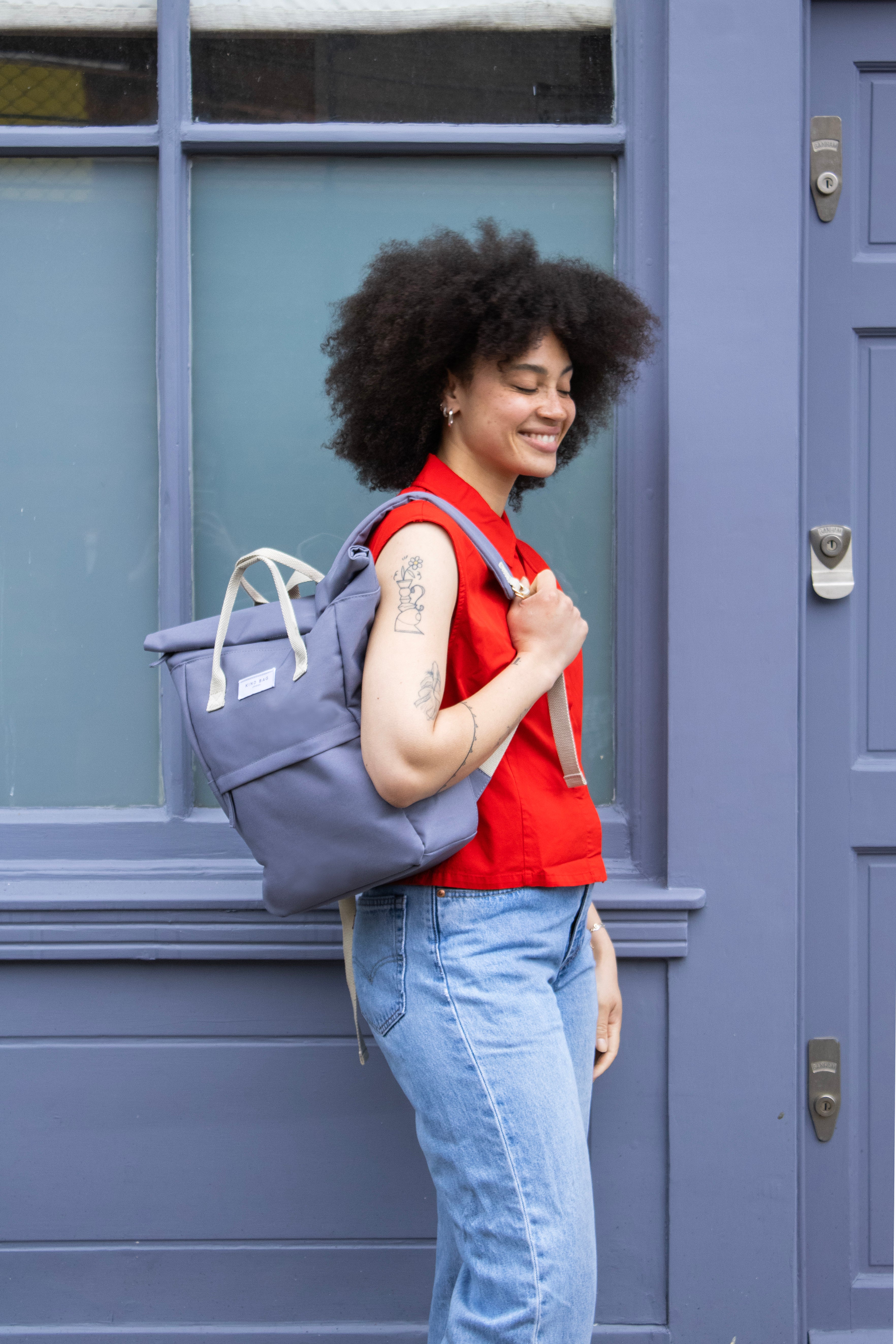 Slate Grey | Hackney Backpack | Medium