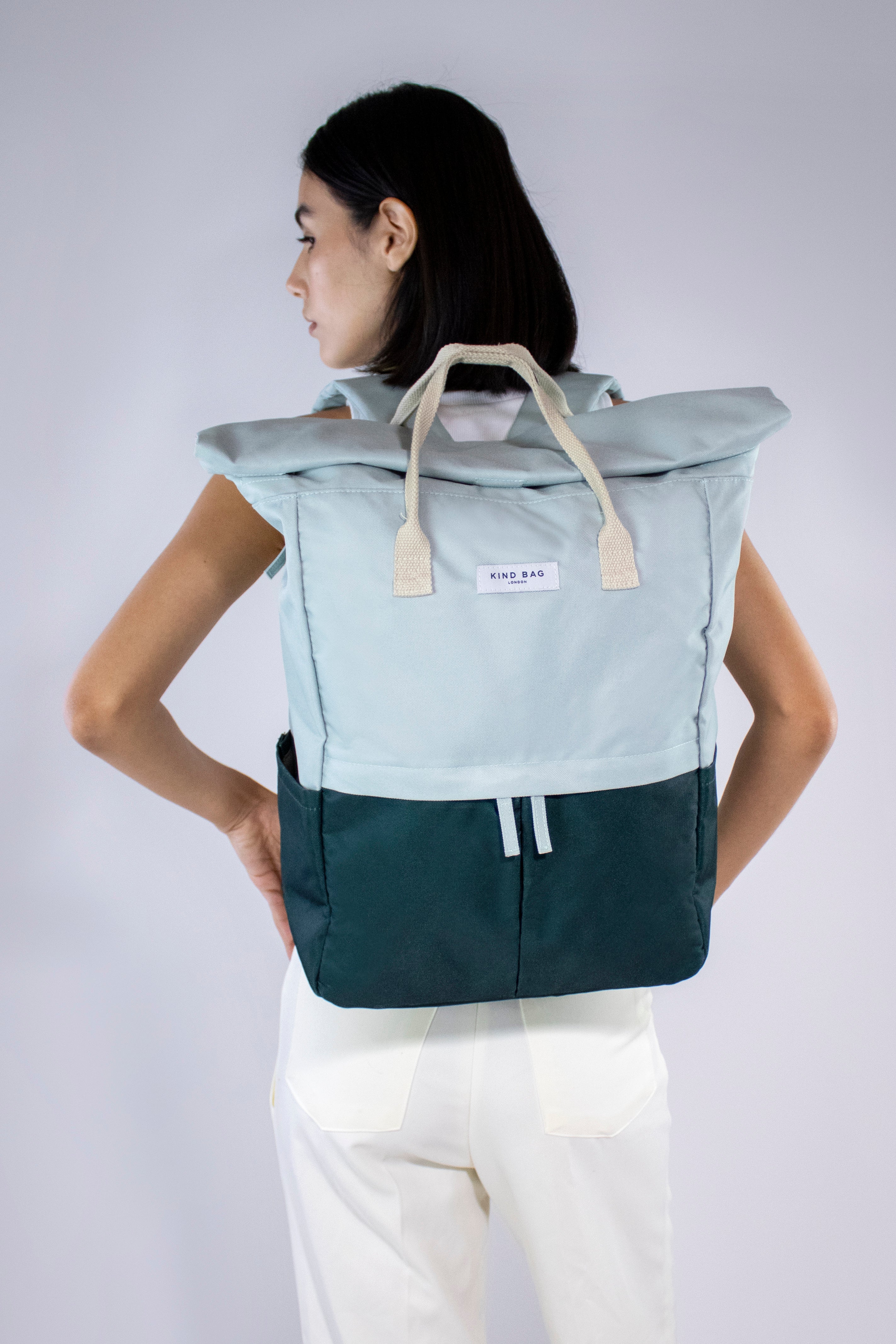Sage & Forest Green | Hackney 2.0 Backpack | Large