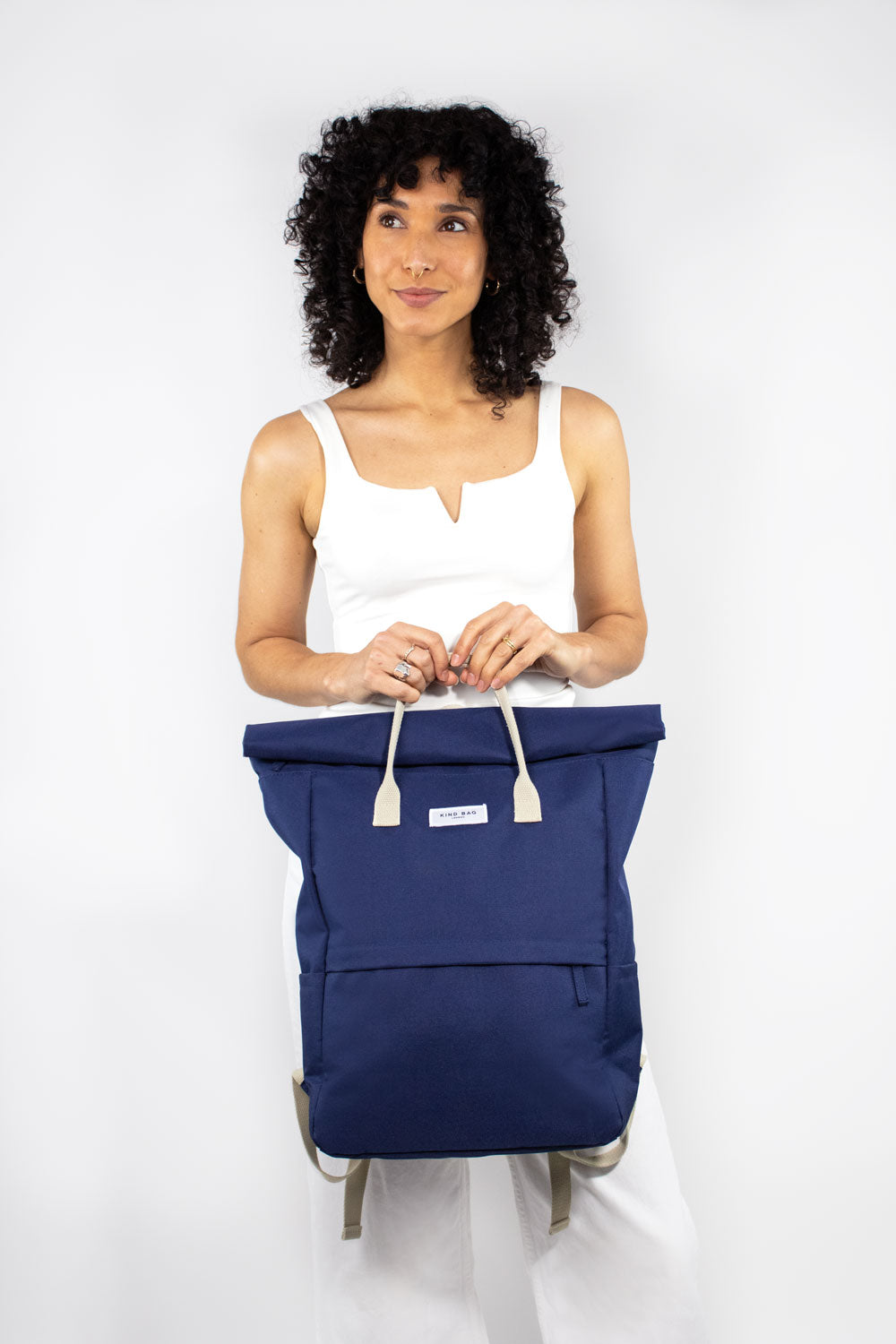 Navy | Hackney Backpack | Large