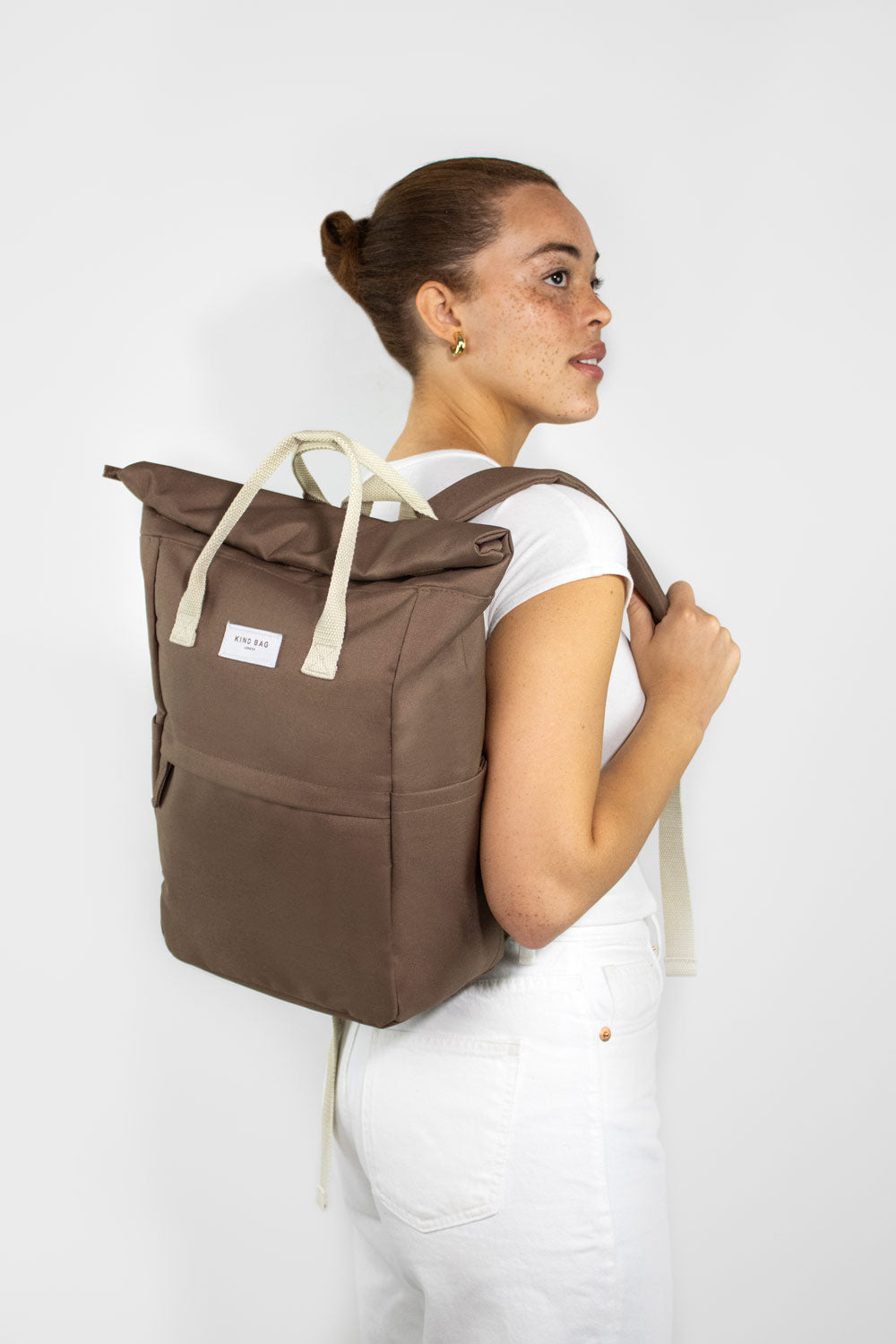 Cocoa Brown | Hackney Backpack | Medium