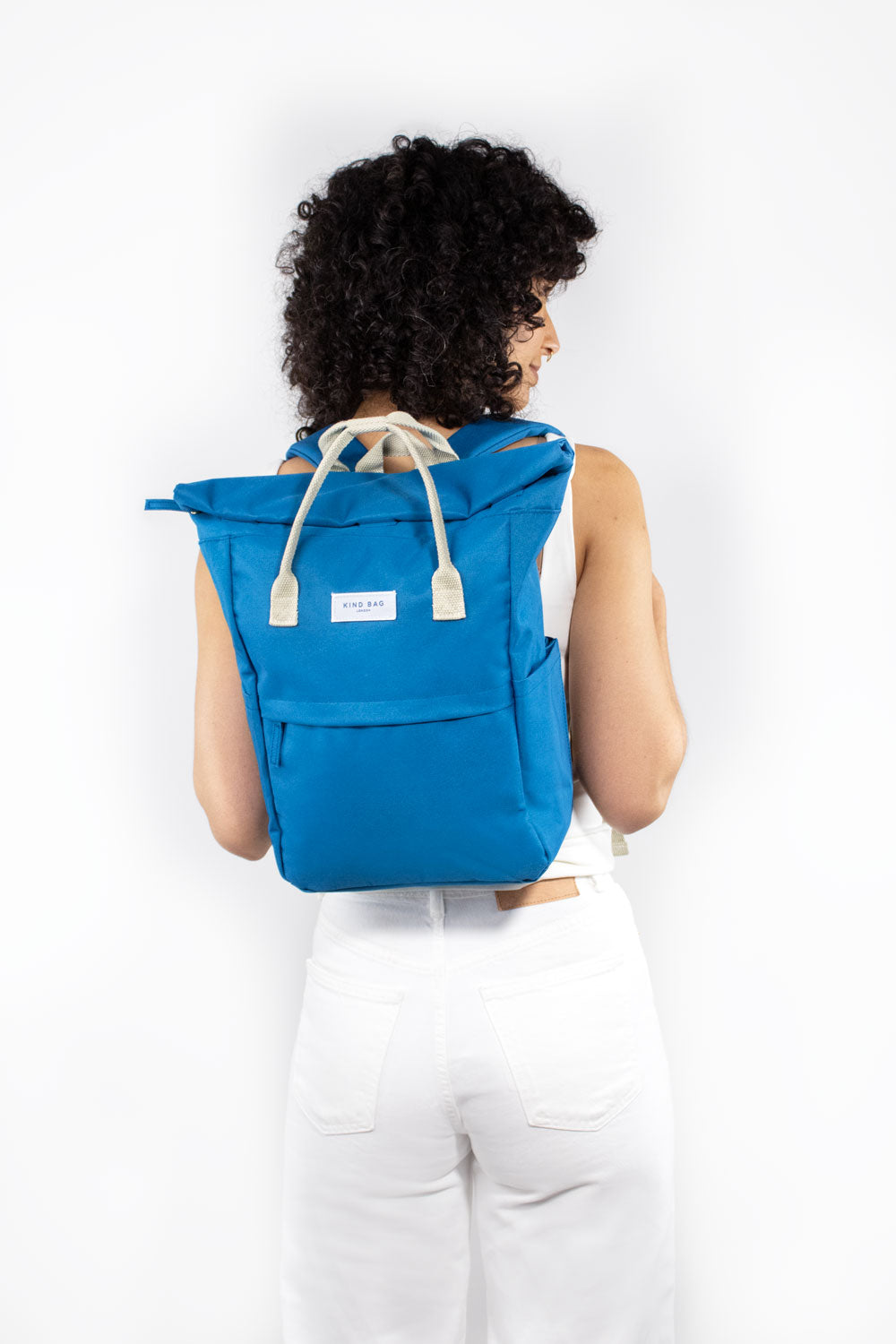 Petrol Blue | Hackney Backpack | Medium