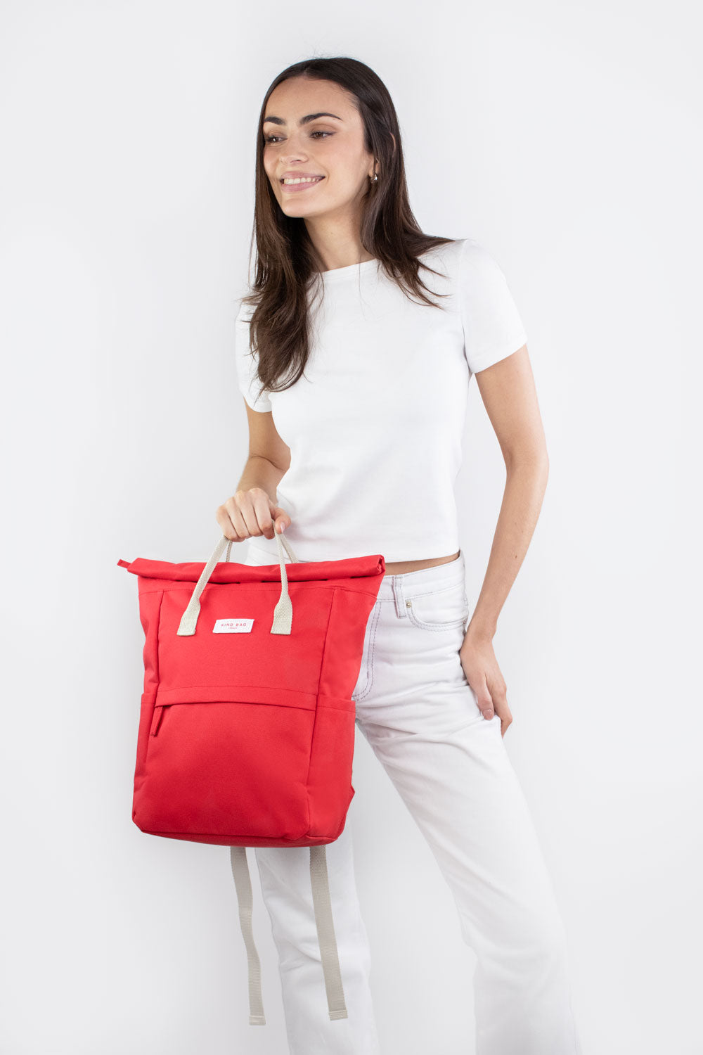 Poppy Red | Hackney Backpack | Medium