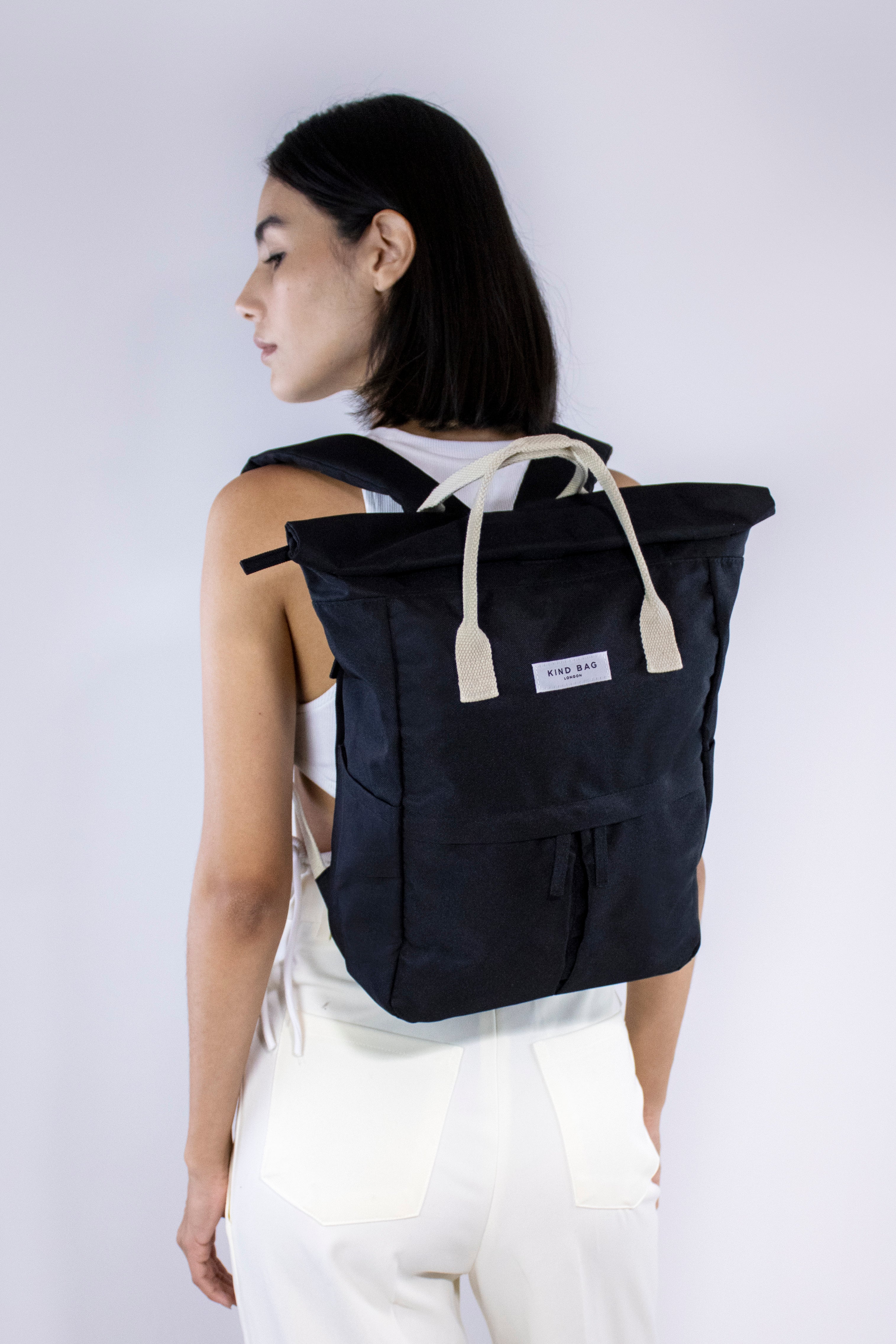 Pebble Black | Hackney 2.0 Backpack | Medium