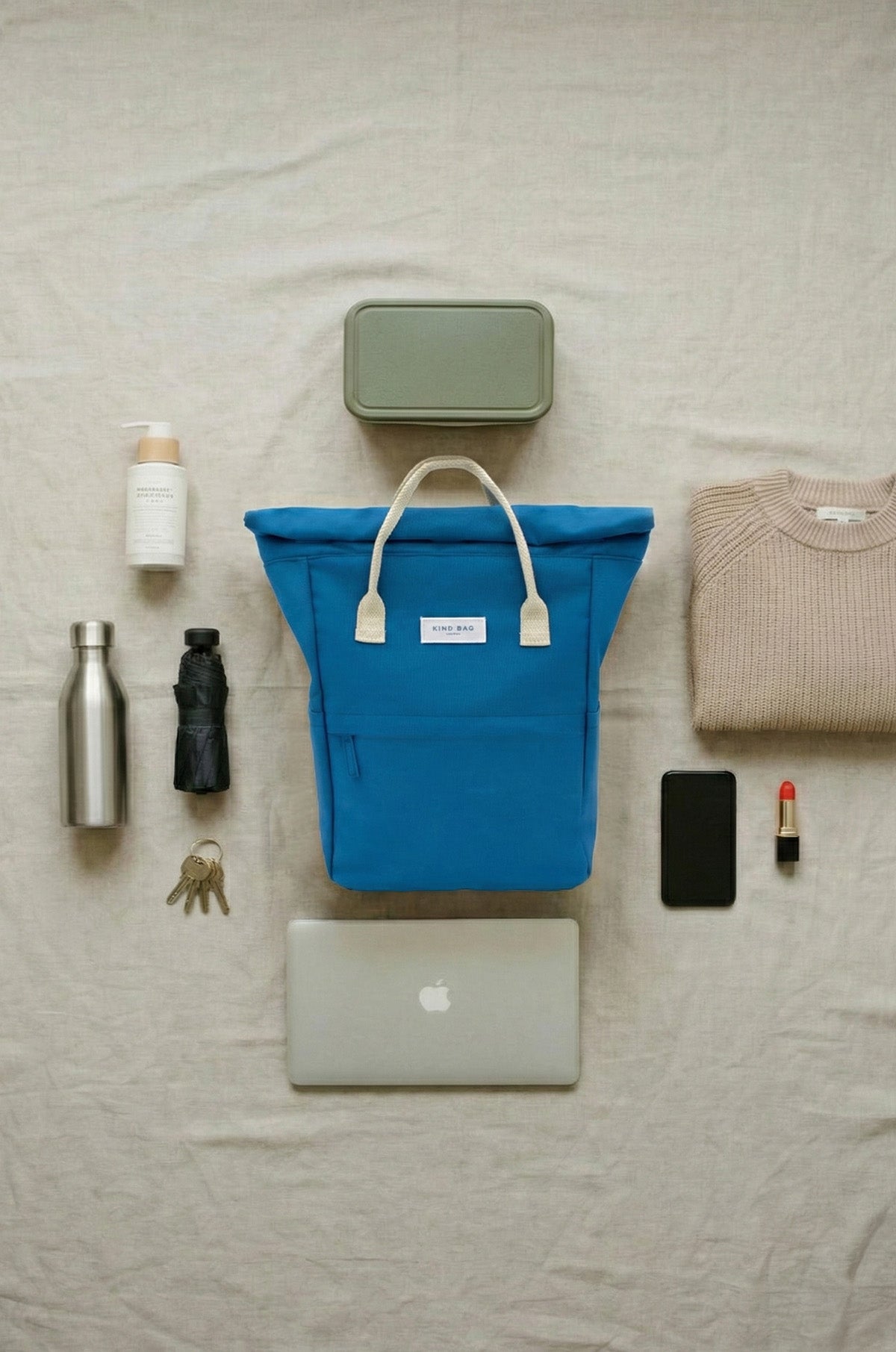 Petrol Blue | Hackney Backpack | Medium