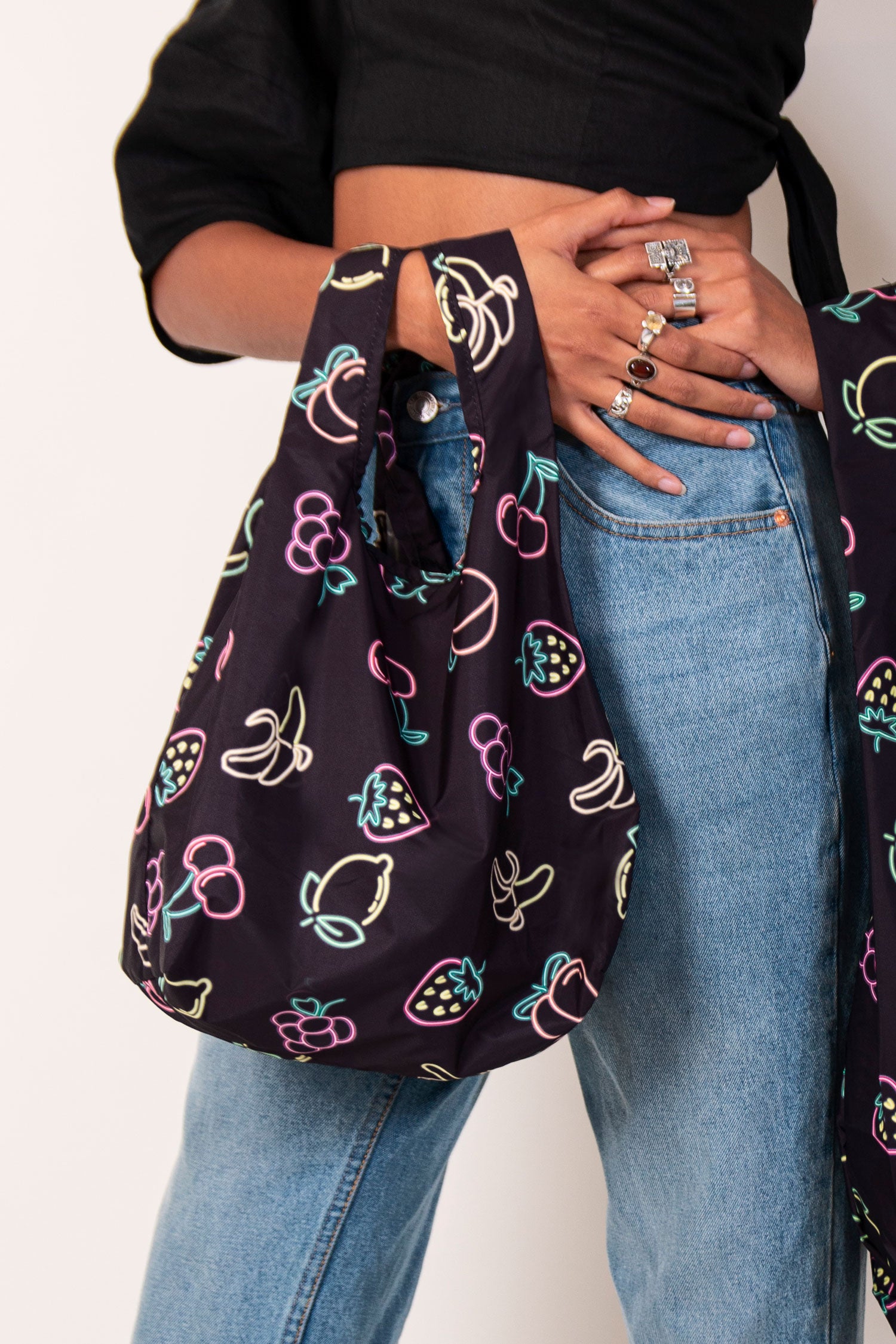 Neon Fruits | Mini Reusable Bag