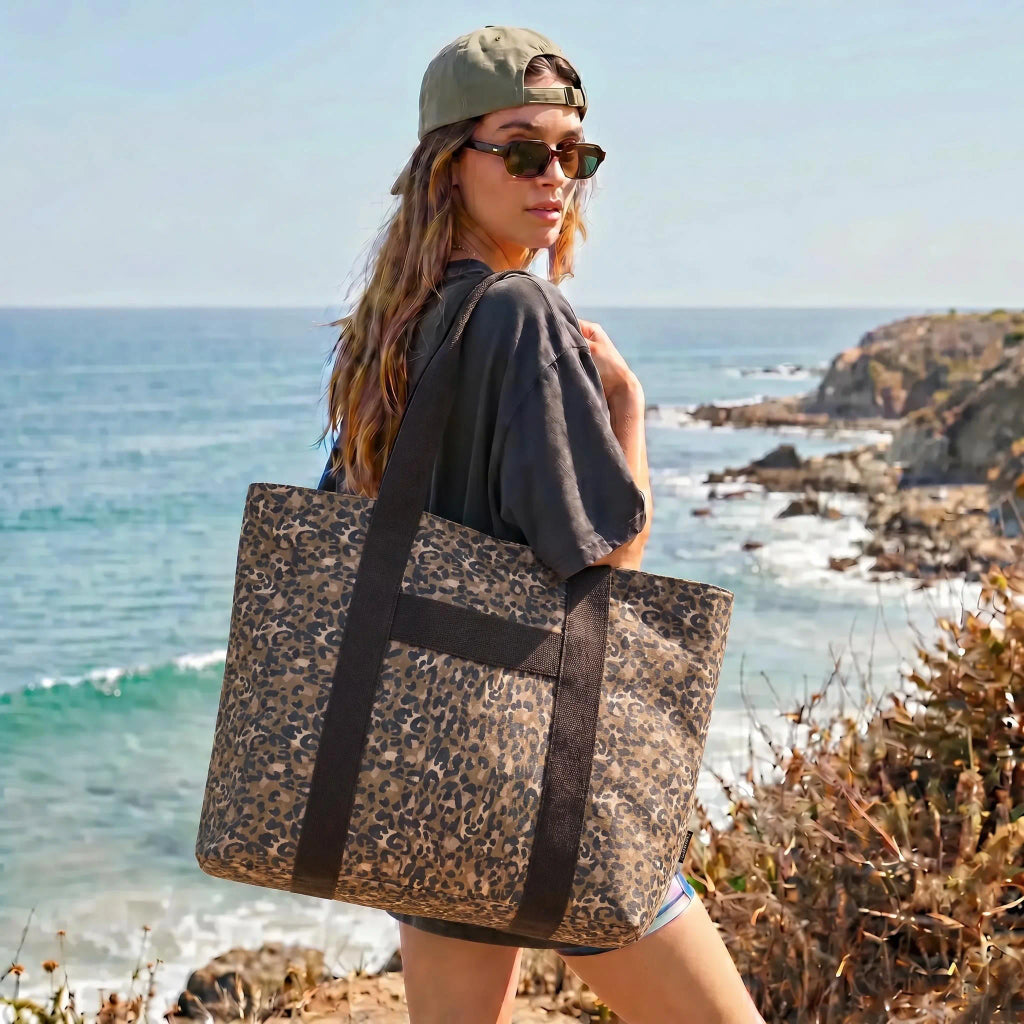 Leopard | Printed Carryall Tote Bag