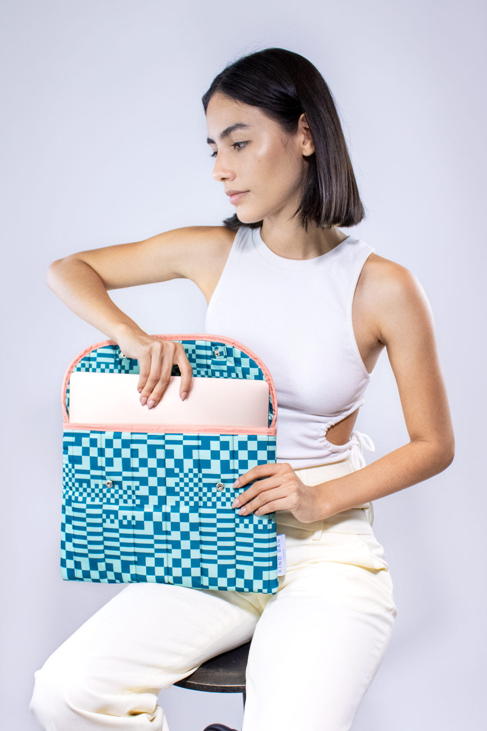 Trippy Check | 13 Inch Laptop Sleeve