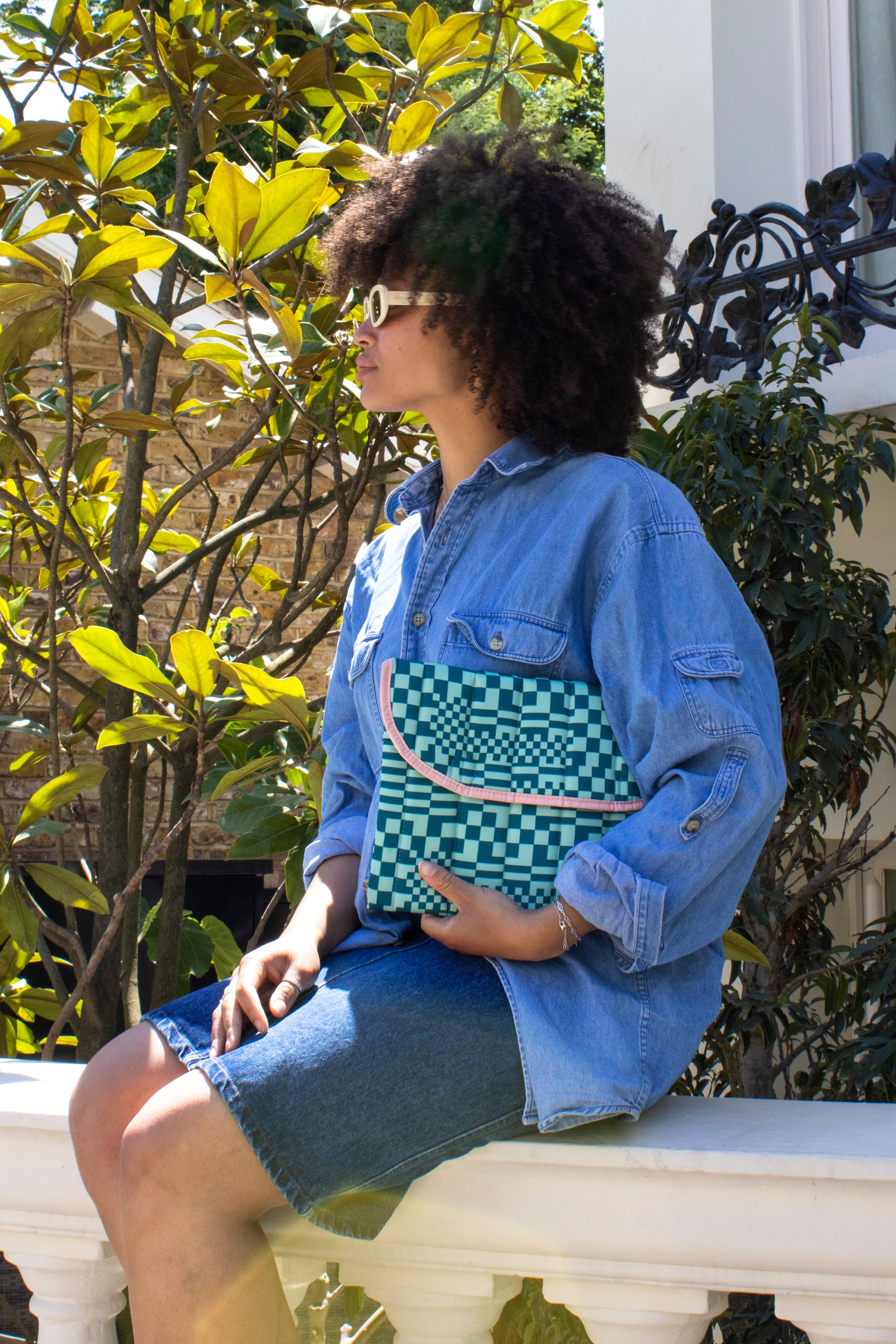 Trippy Check | 13 Inch Laptop Sleeve