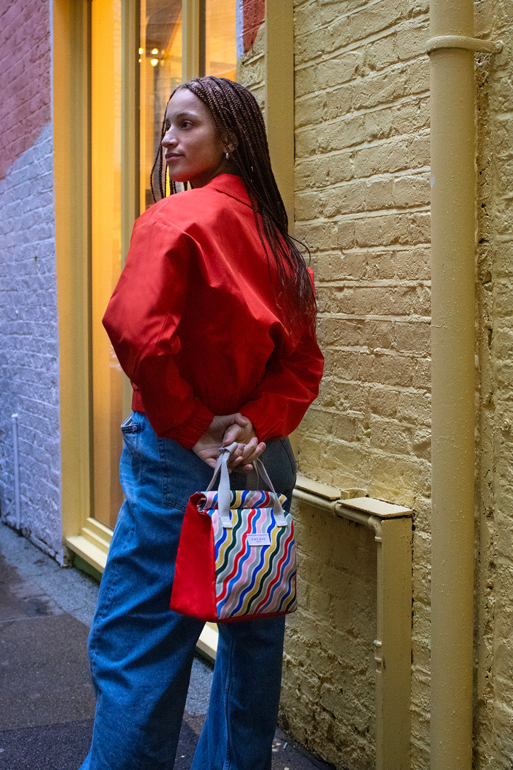 Lunch Bag | Rainbow Waves