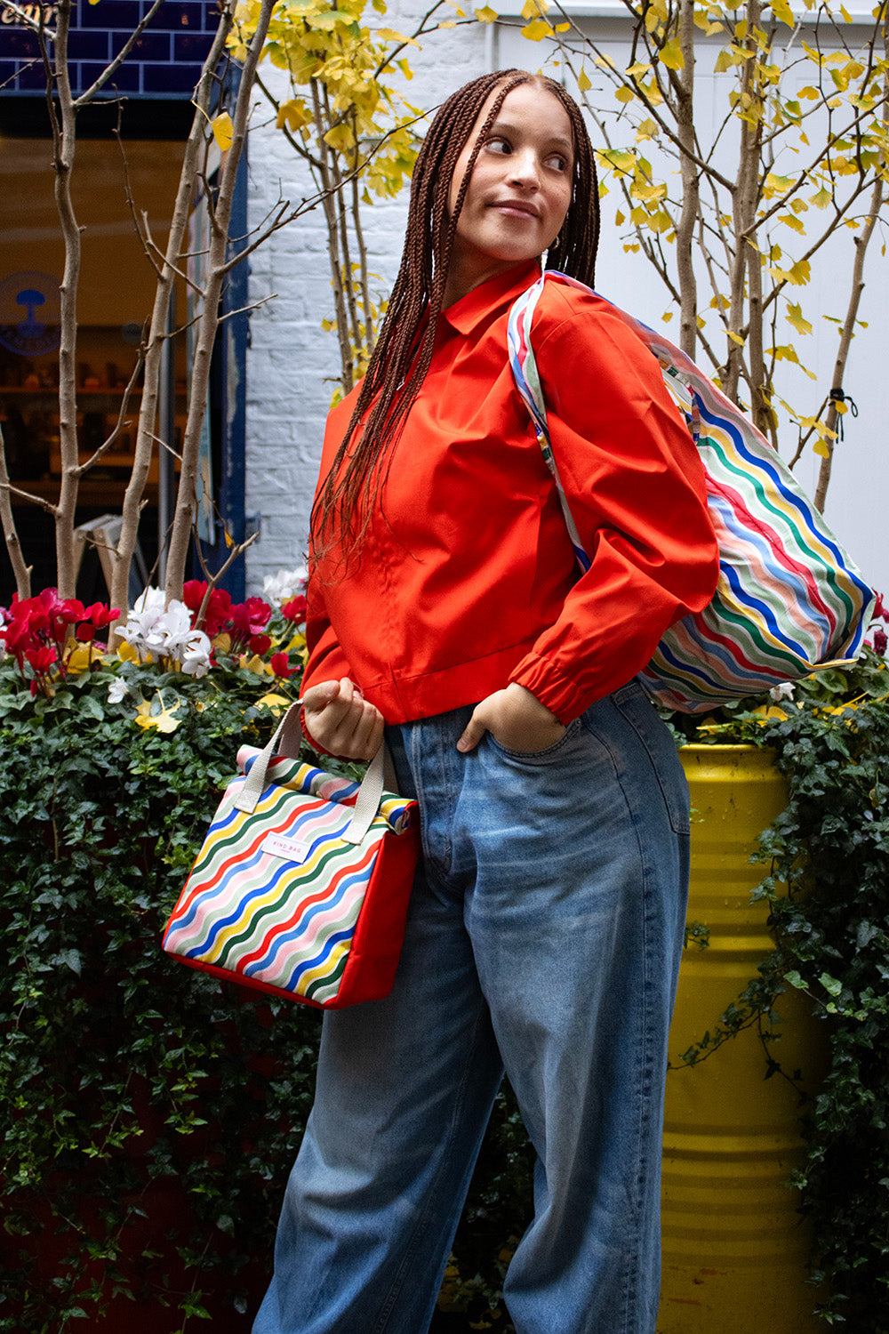 Lunch Bag | Rainbow Waves