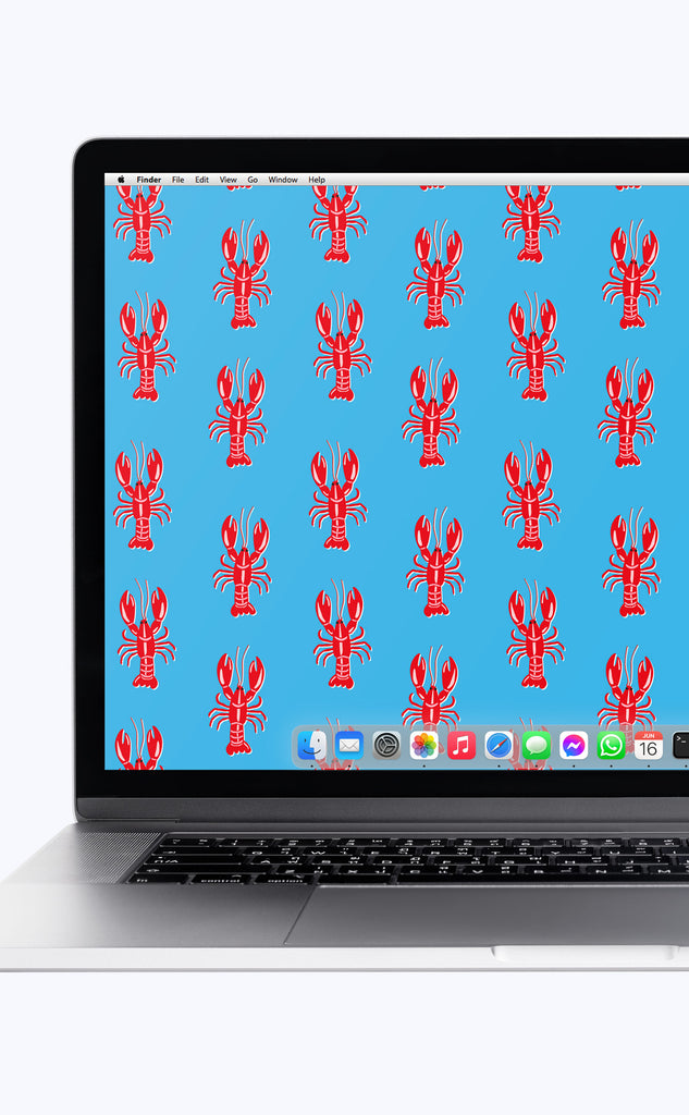 Lobster | Digital Laptop Wallpaper – Kind Bag