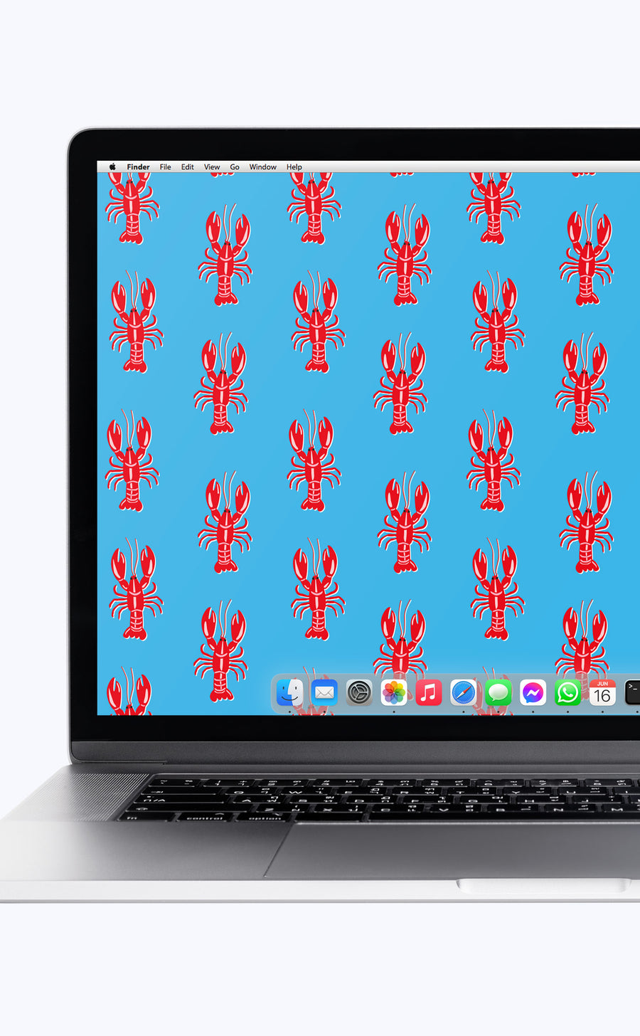 Lobster | Digital Laptop Wallpaper