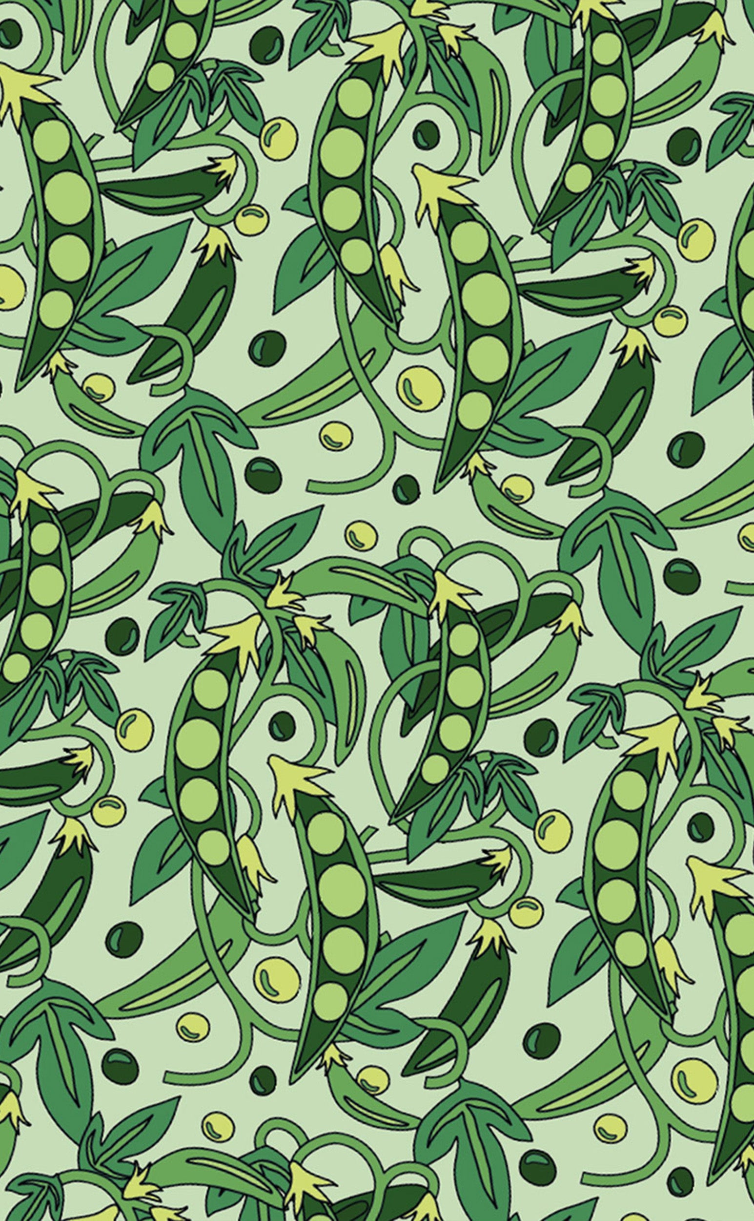 Peas | Digital Laptop Wallpaper