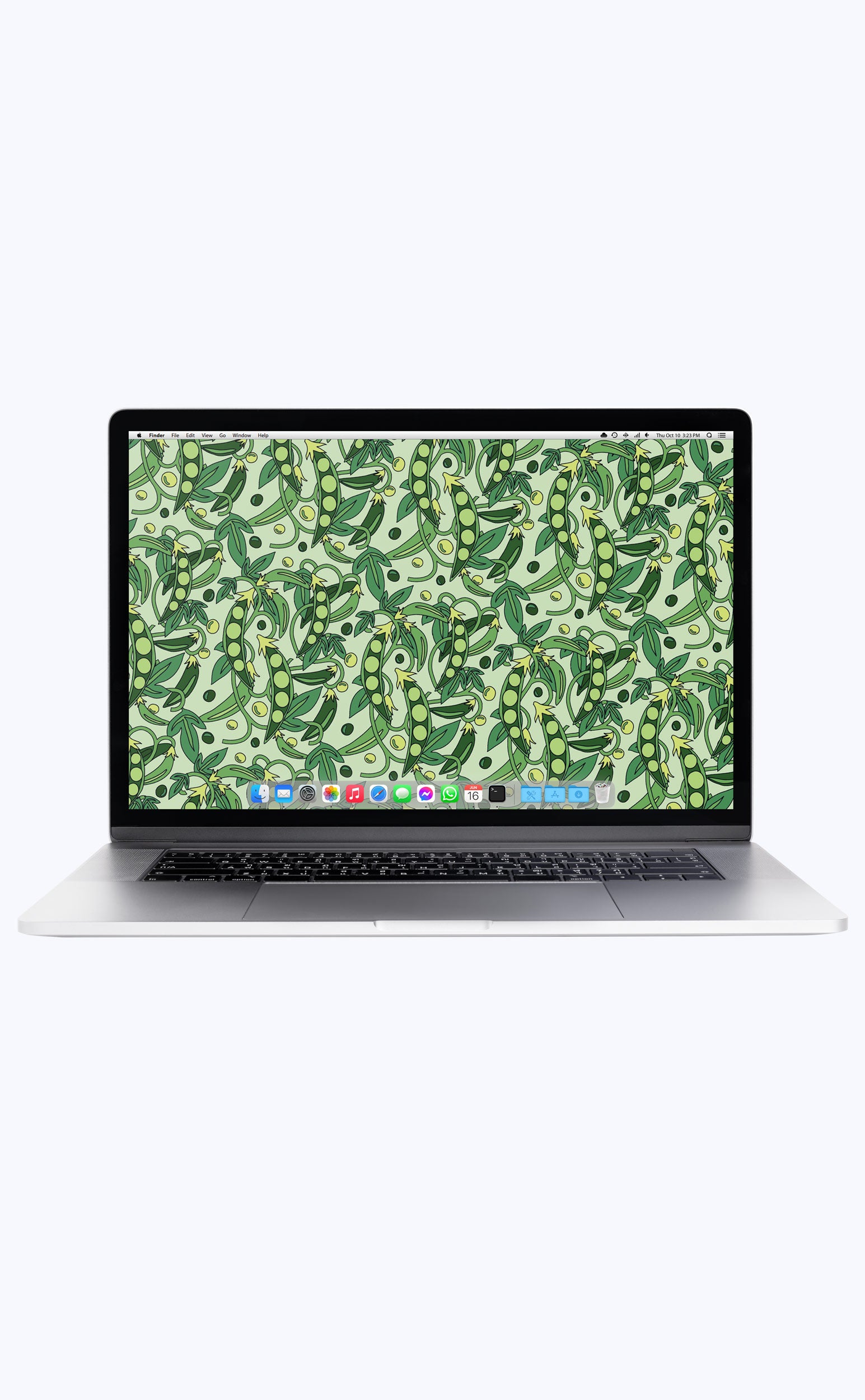 Peas | Digital Laptop Wallpaper