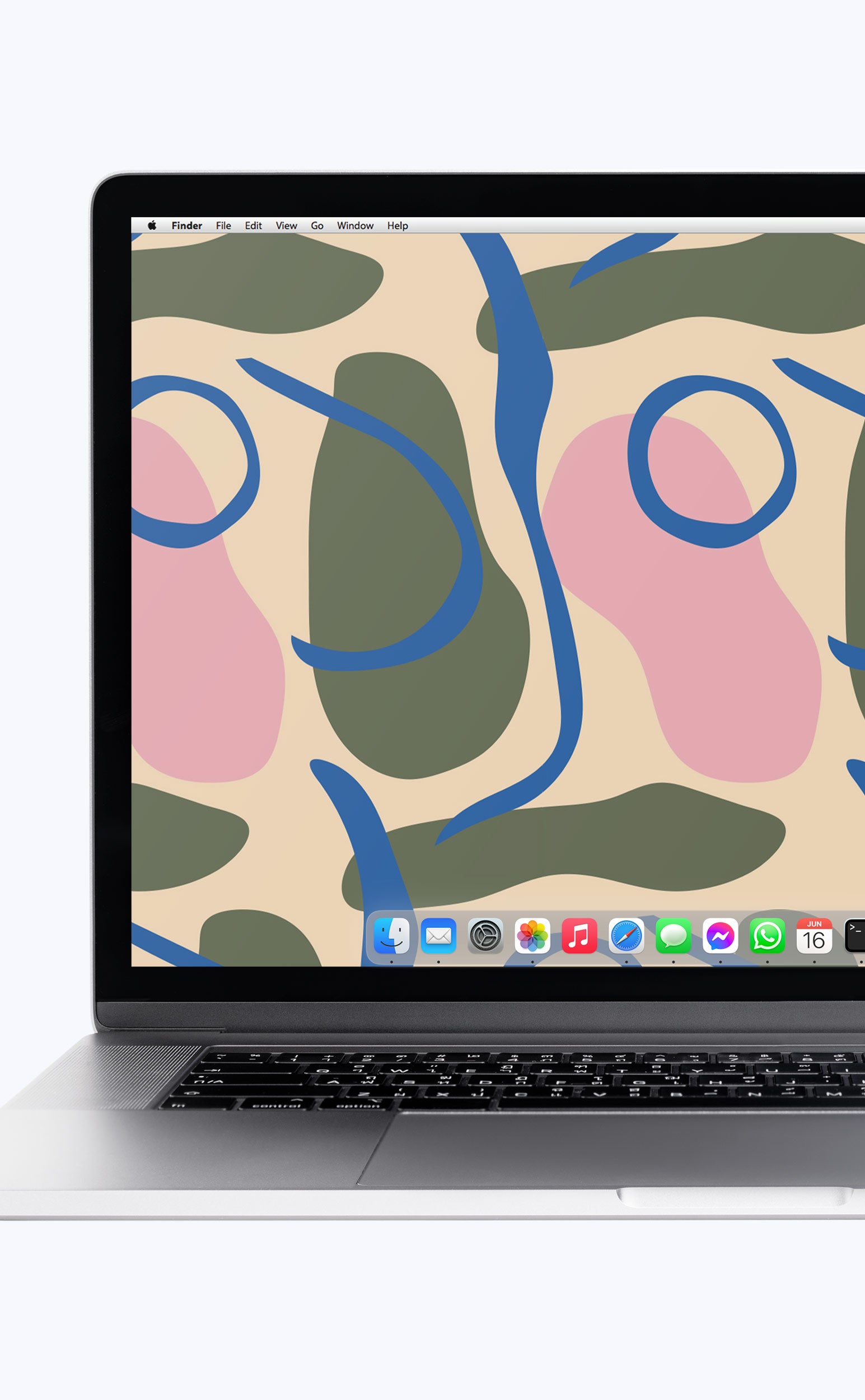 Shapes | Digital Laptop Wallpaper – Kind Bag