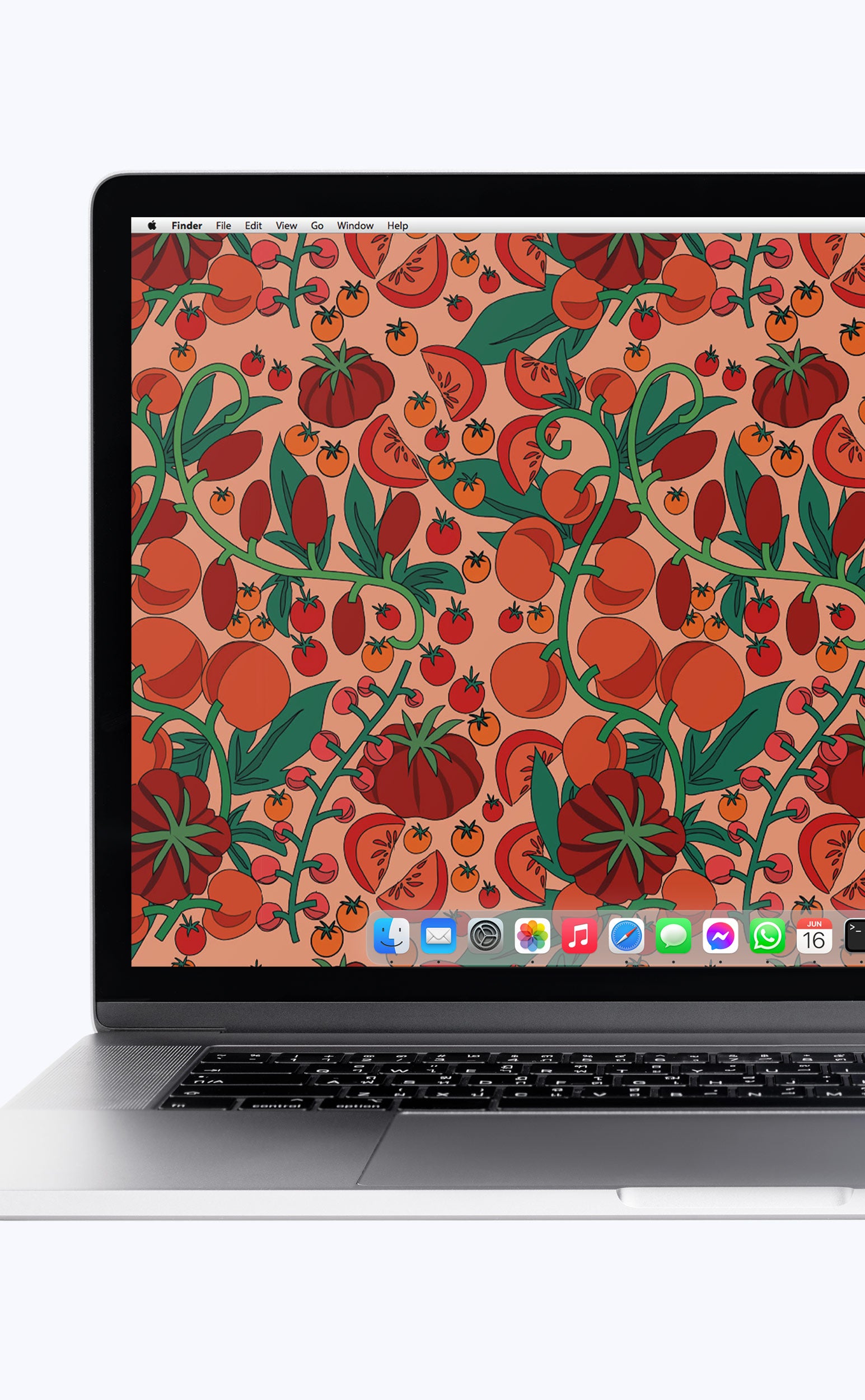 Tomatoes | Digital Laptop Wallpaper