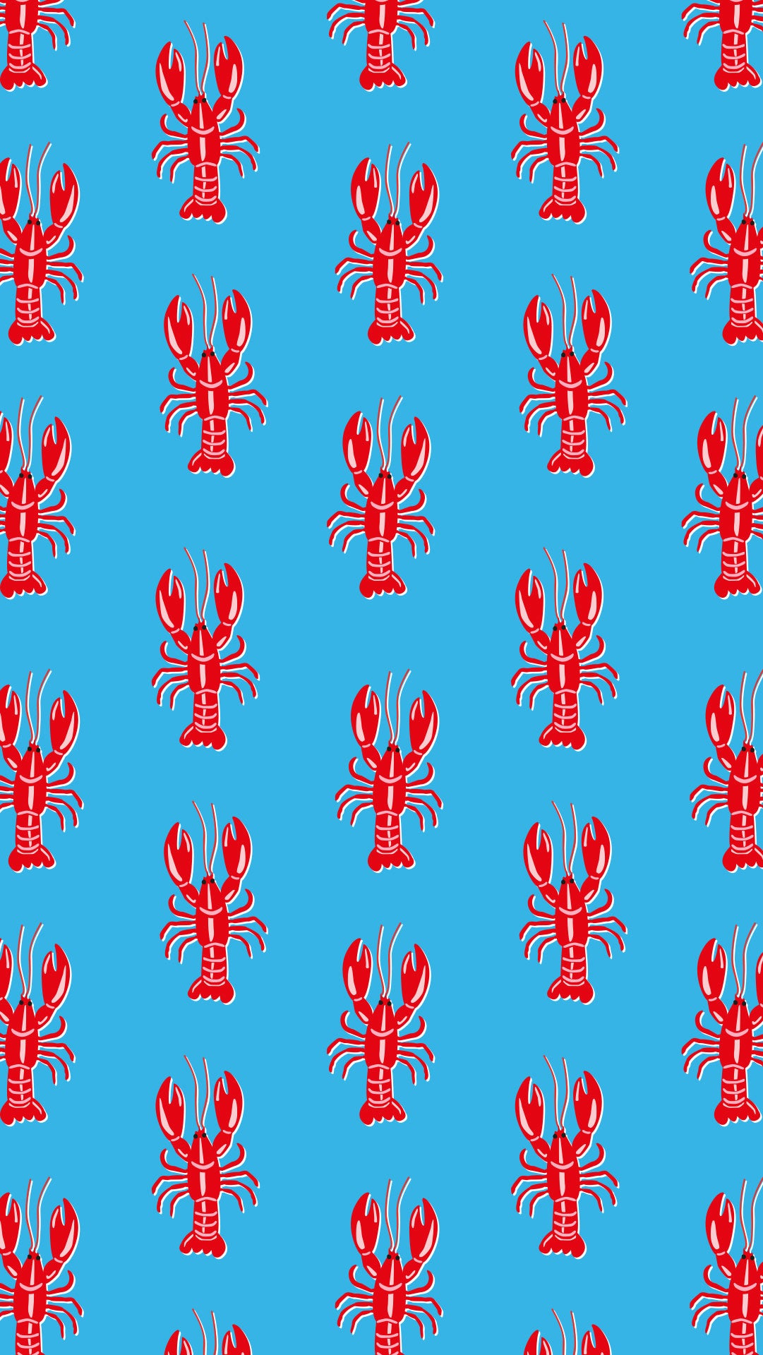 Lobster | Digital Phone Wallpaper