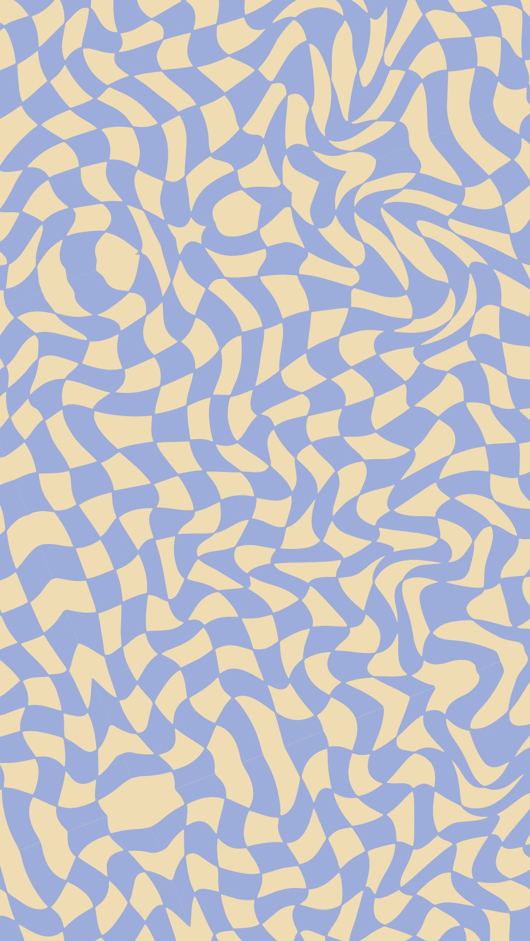 Blue Wavy Check | Digital Phone Wallpaper