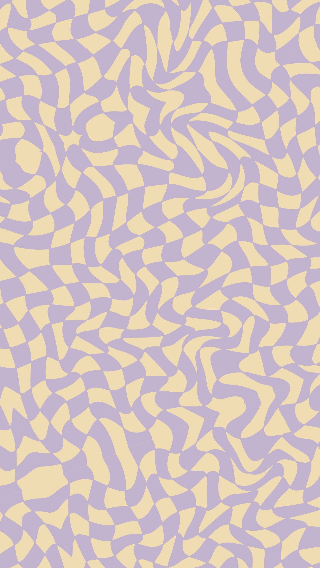 Purple Wavy Check | Digital Phone Wallpaper