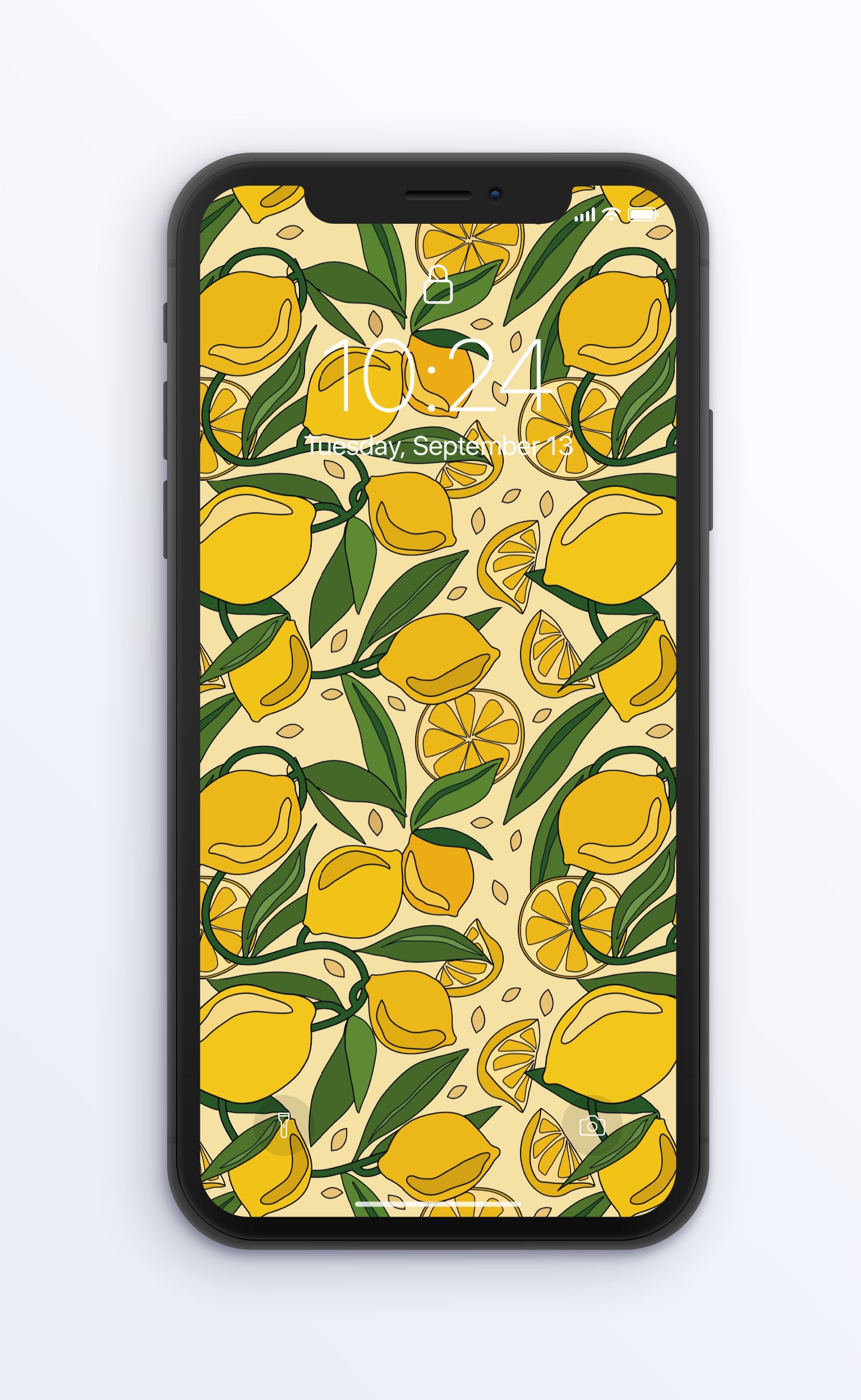 Lemons | Digital Phone Wallpaper