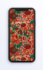 Tomatoes | Digital Phone Wallpaper