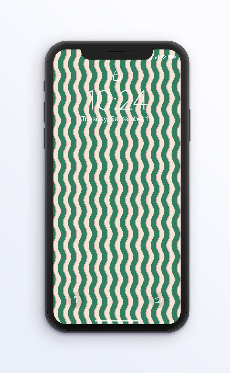 Wavy Lines | Digital Phone Wallpaper