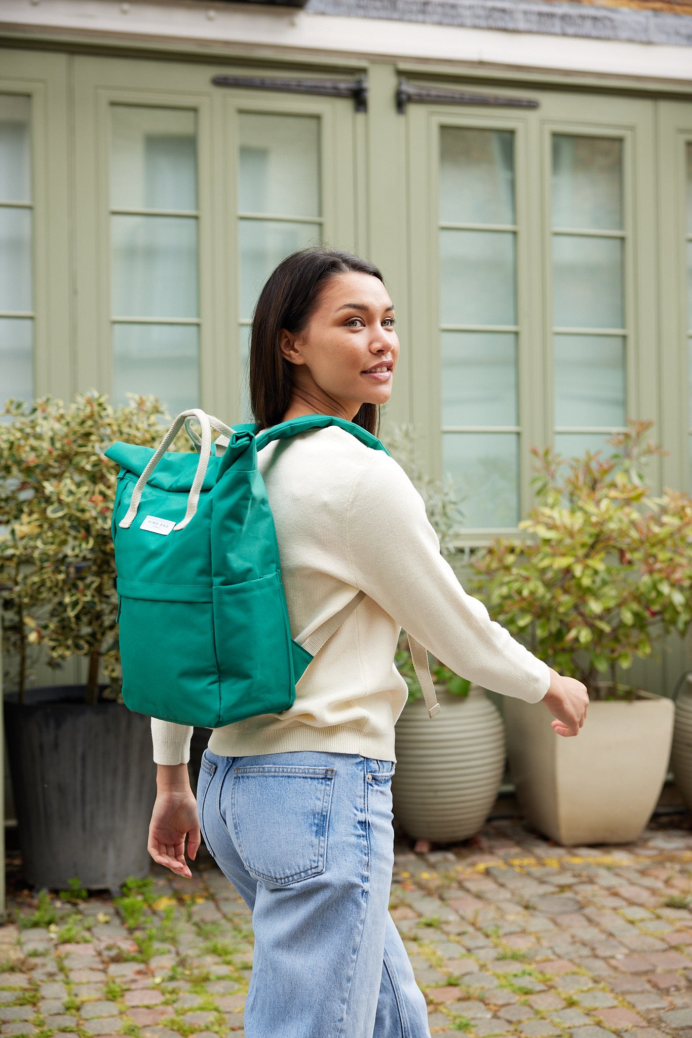Bottle Green | Hackney Backpack | Medium
