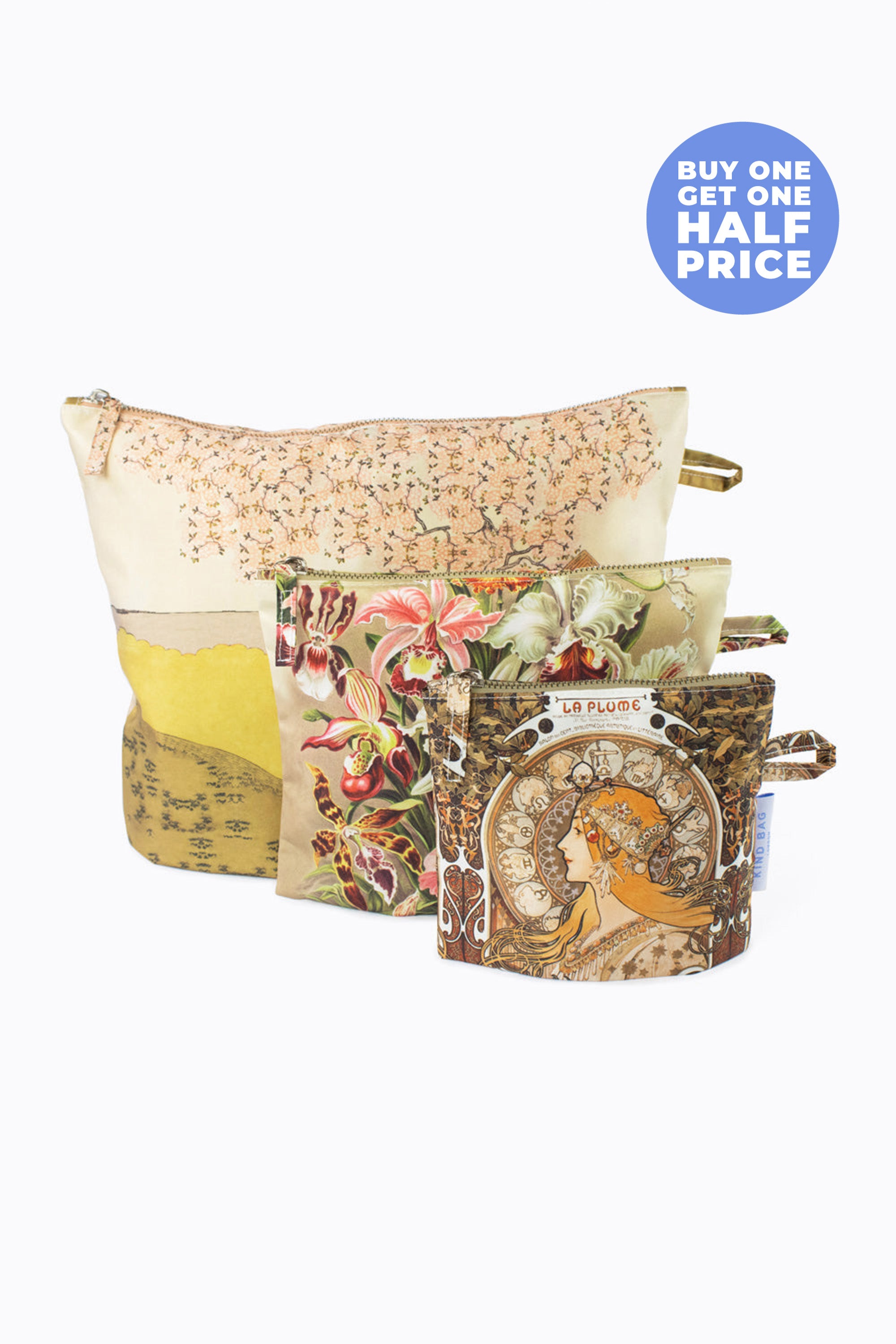 Pouches | Museum Collection | Neutrals | Set of 3