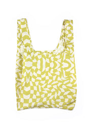 Wavy Check | Medium Reusable Bag (Voxi)