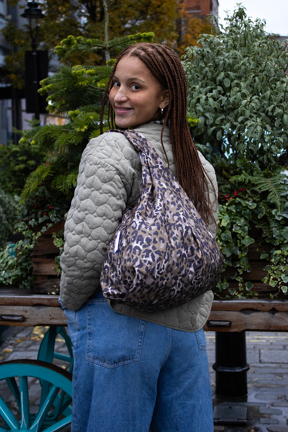 Leopard Print | Medium Reusable Bag – Kind Bag