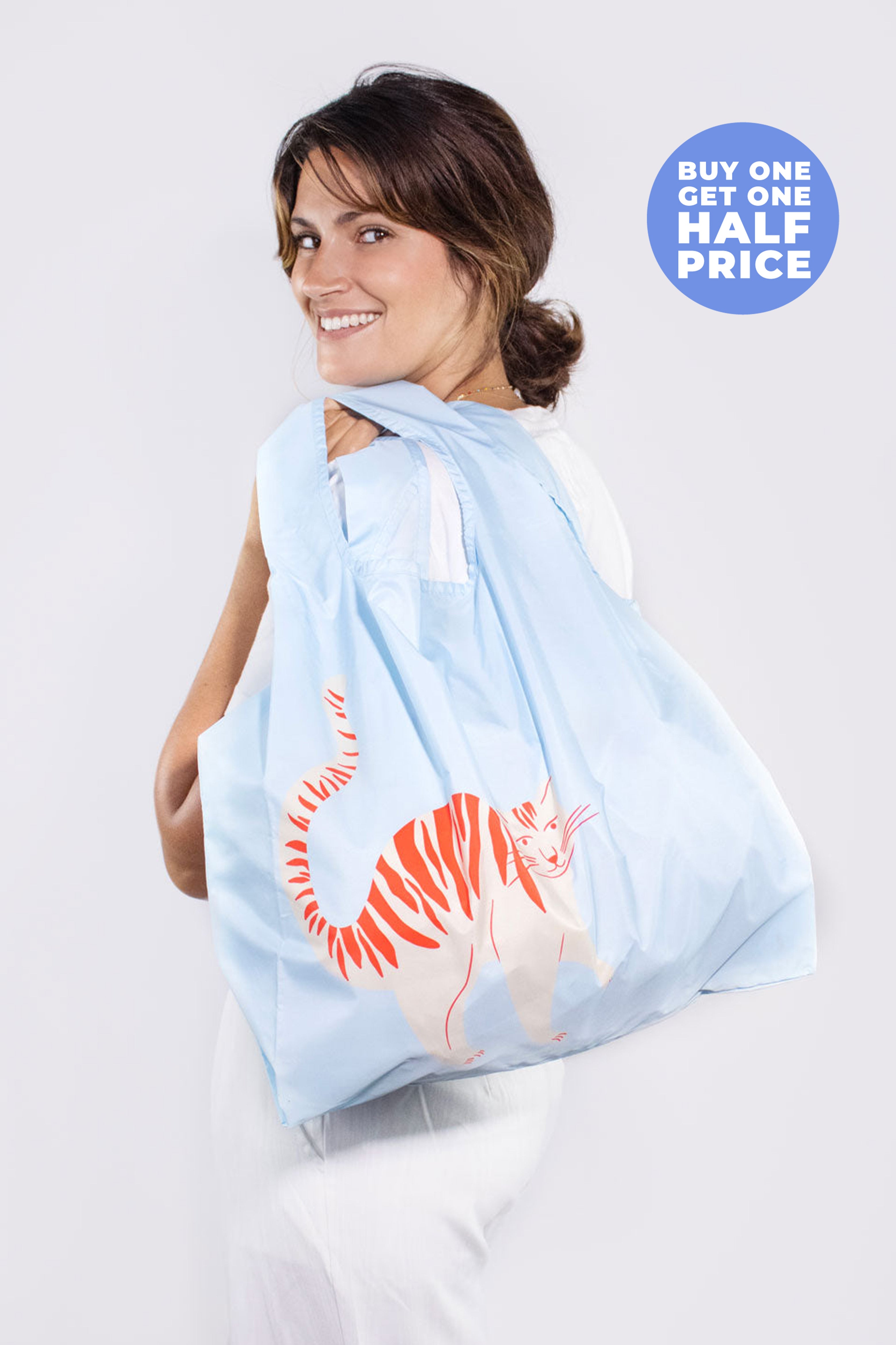 Cat | Medium Reusable Bag