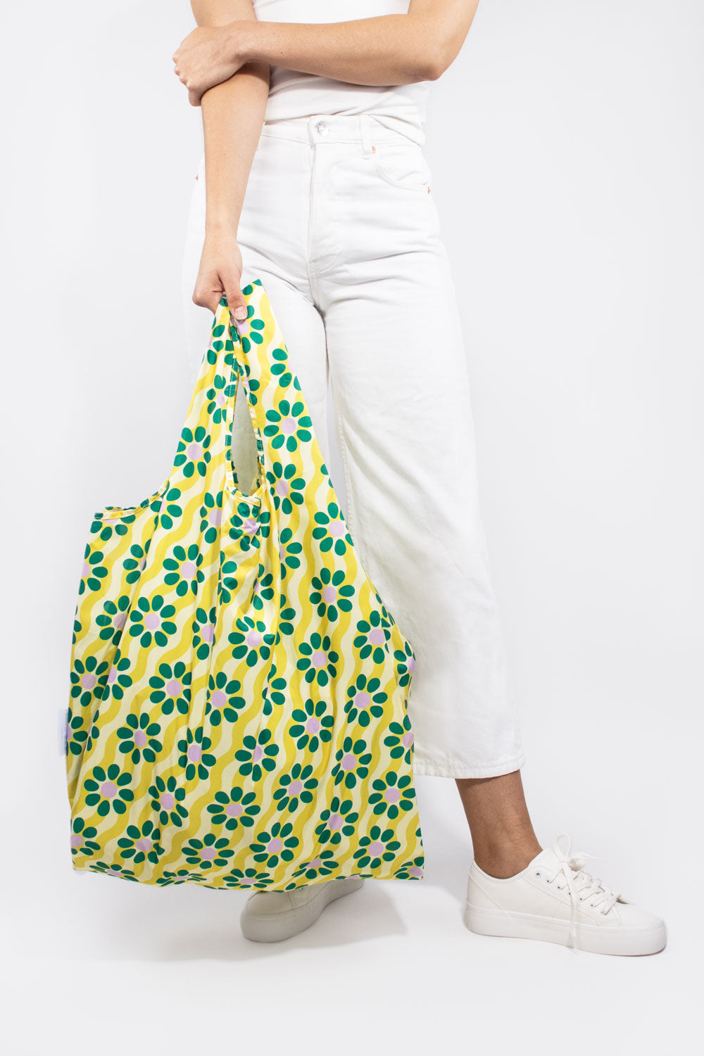 Wavy Daisy | Extra Large Reusable Bag
