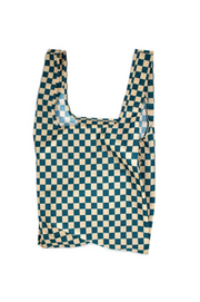 Checkerboard Teal & Beige | Medium (Voxi)