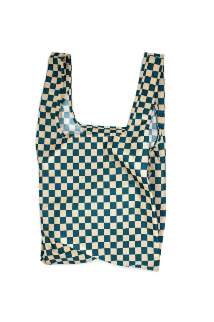 Checkerboard Teal & Beige | Medium (Voxi)