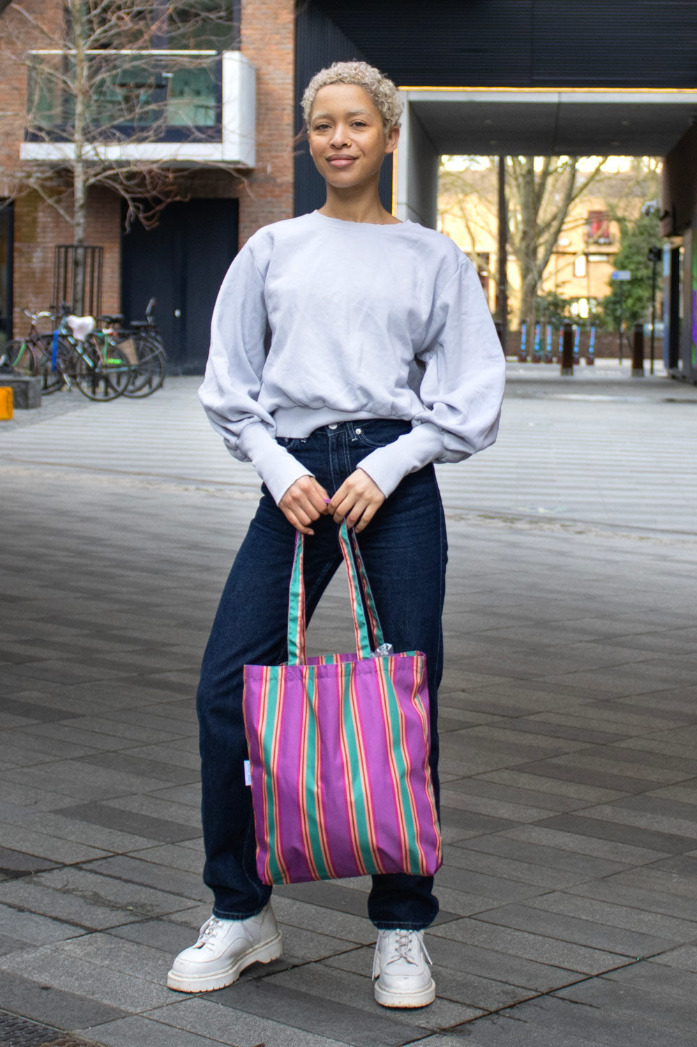 Stripes | Recycled Tote