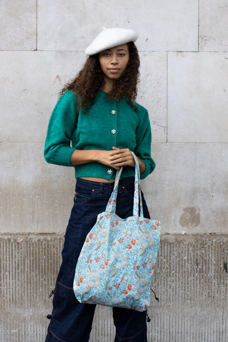 William Morris | Golden Lily | Recycled Tote