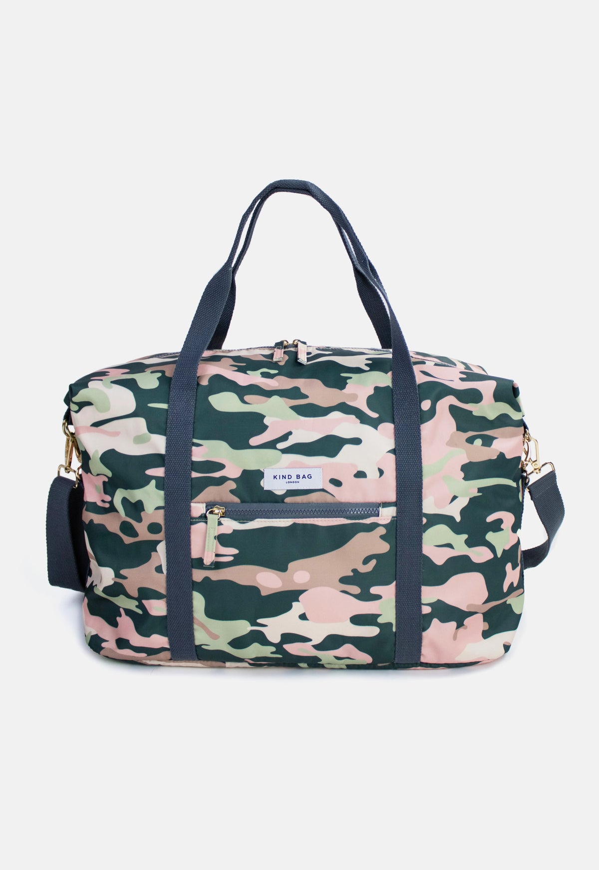 Weekender Carry-On Bag in Camouflage by Kind Bag