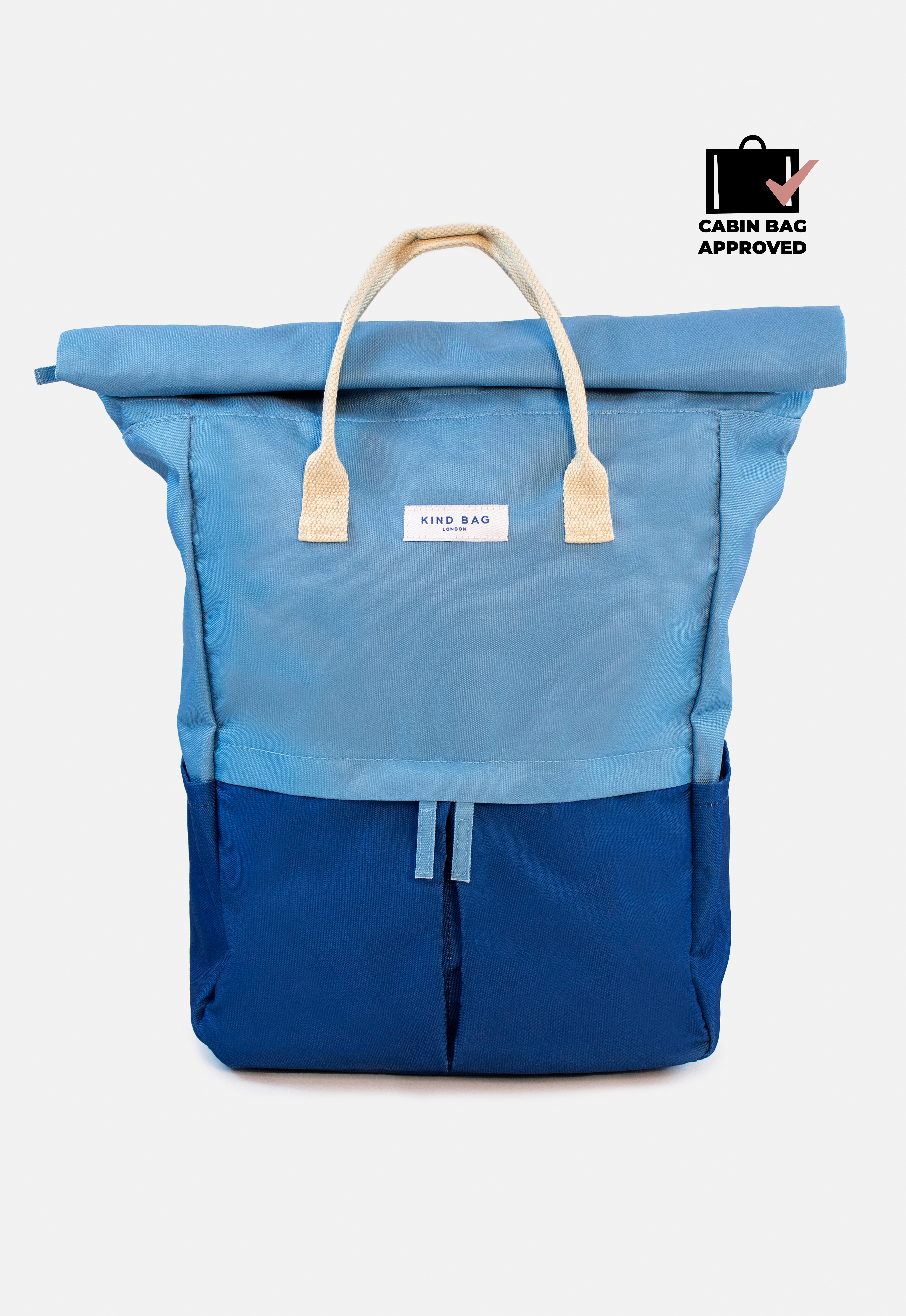 Light Blue & Navy | Hackney 2.0 Backpack | Large