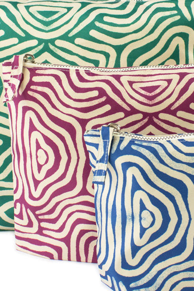 Pouches | Lines | Set of 3