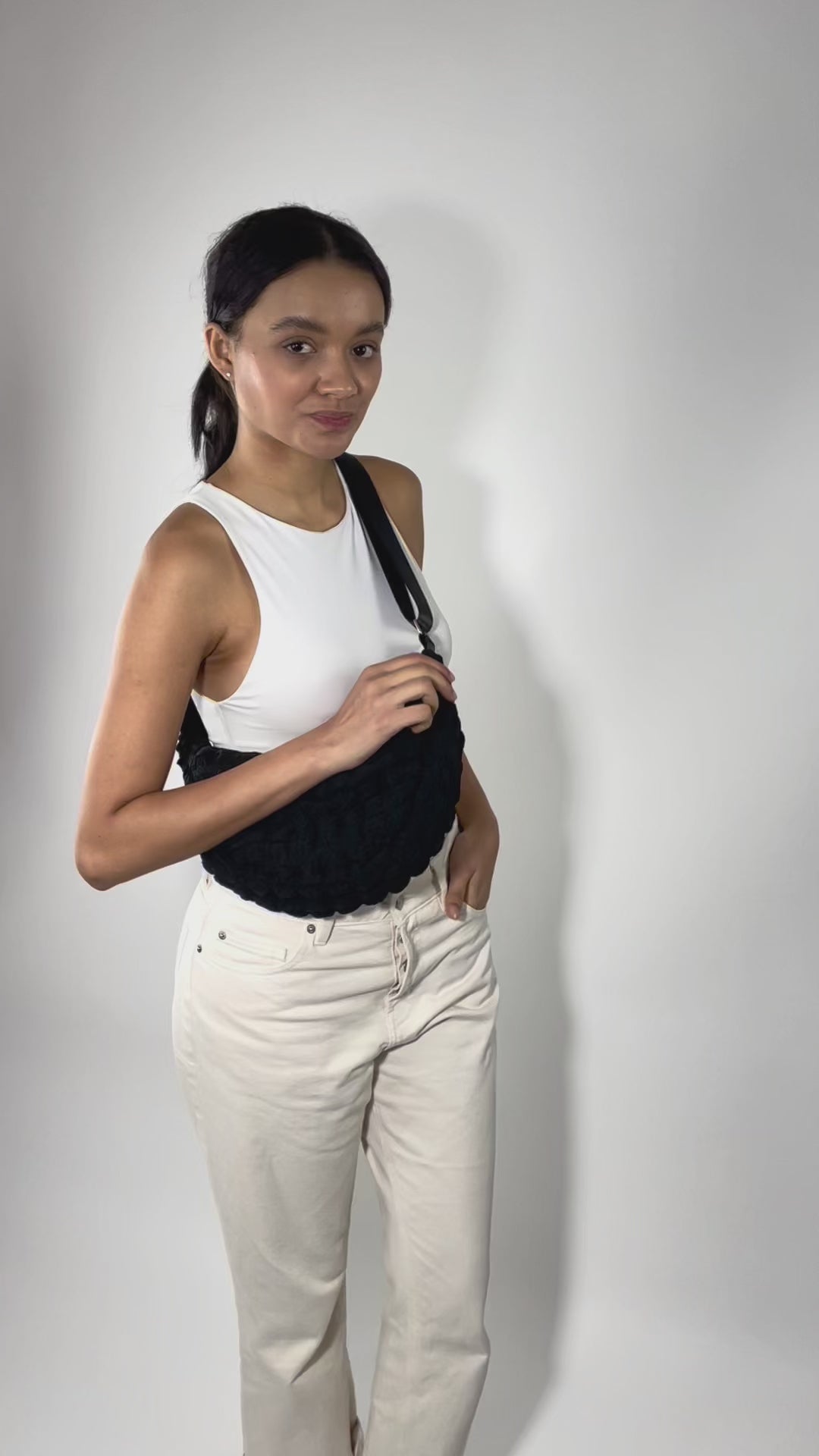 Load video: Cream | Crossbody Bag