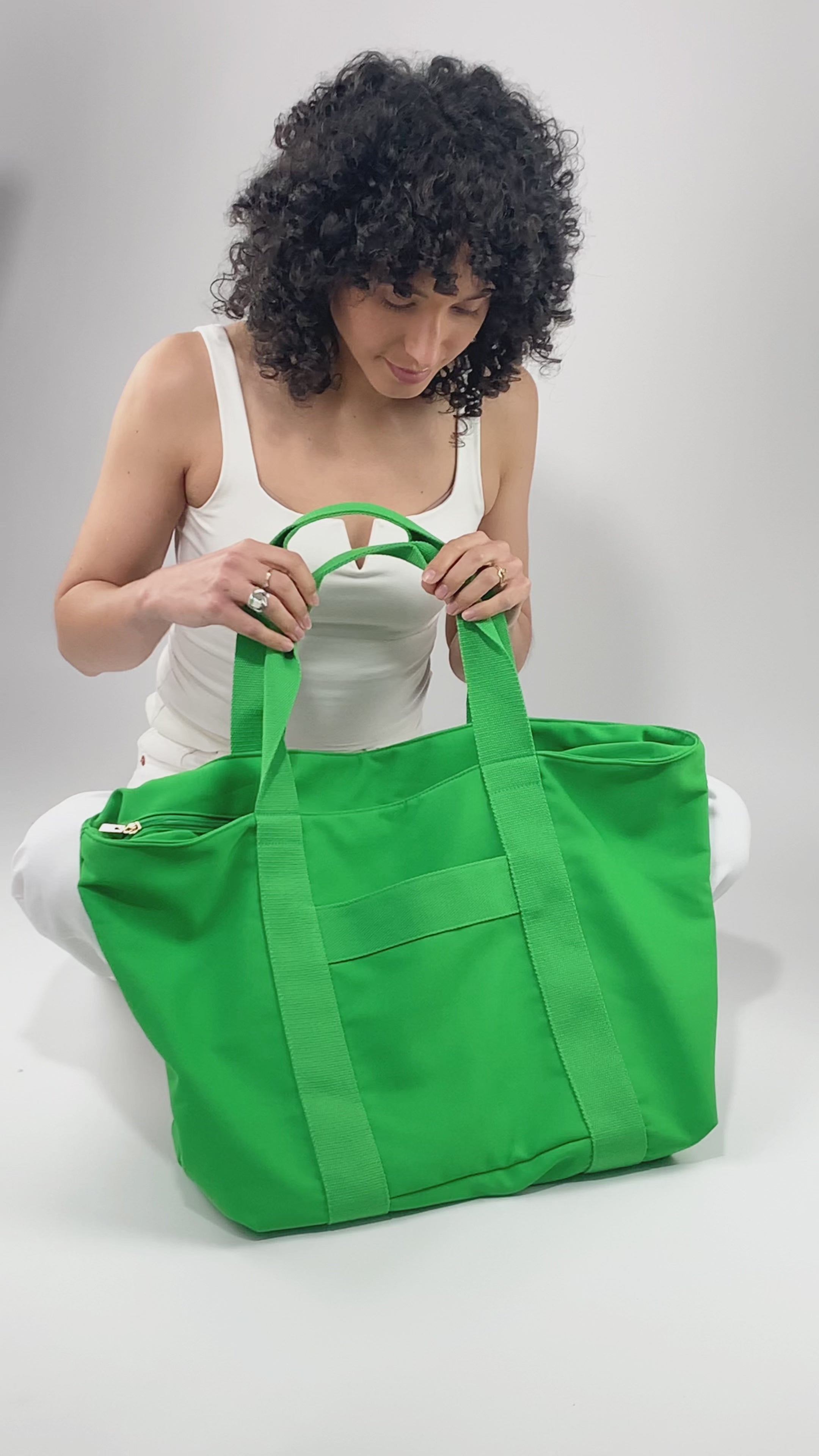 Load video: Green | Carryall Tote Bag