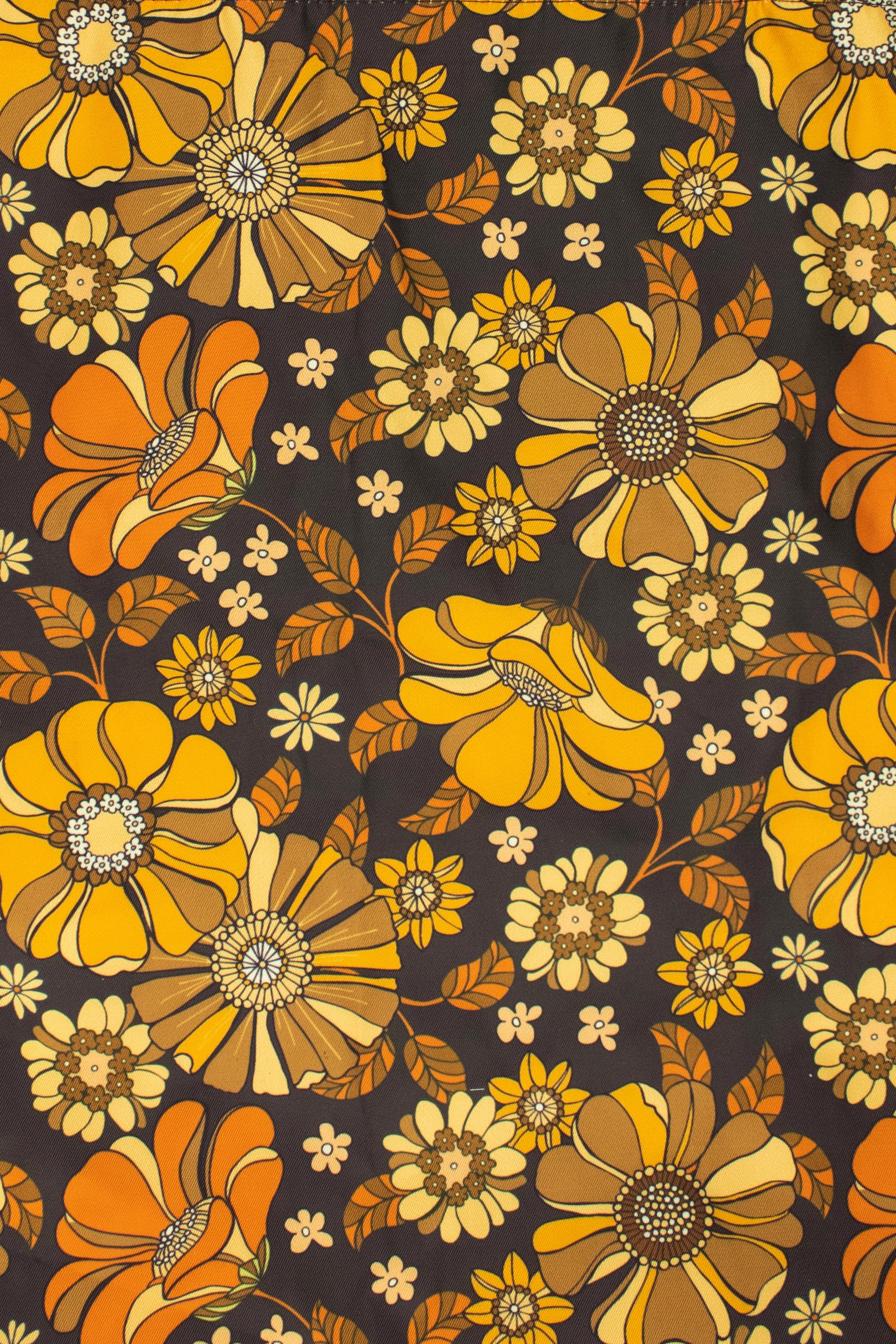 Retro Flowers | Recycled Tote