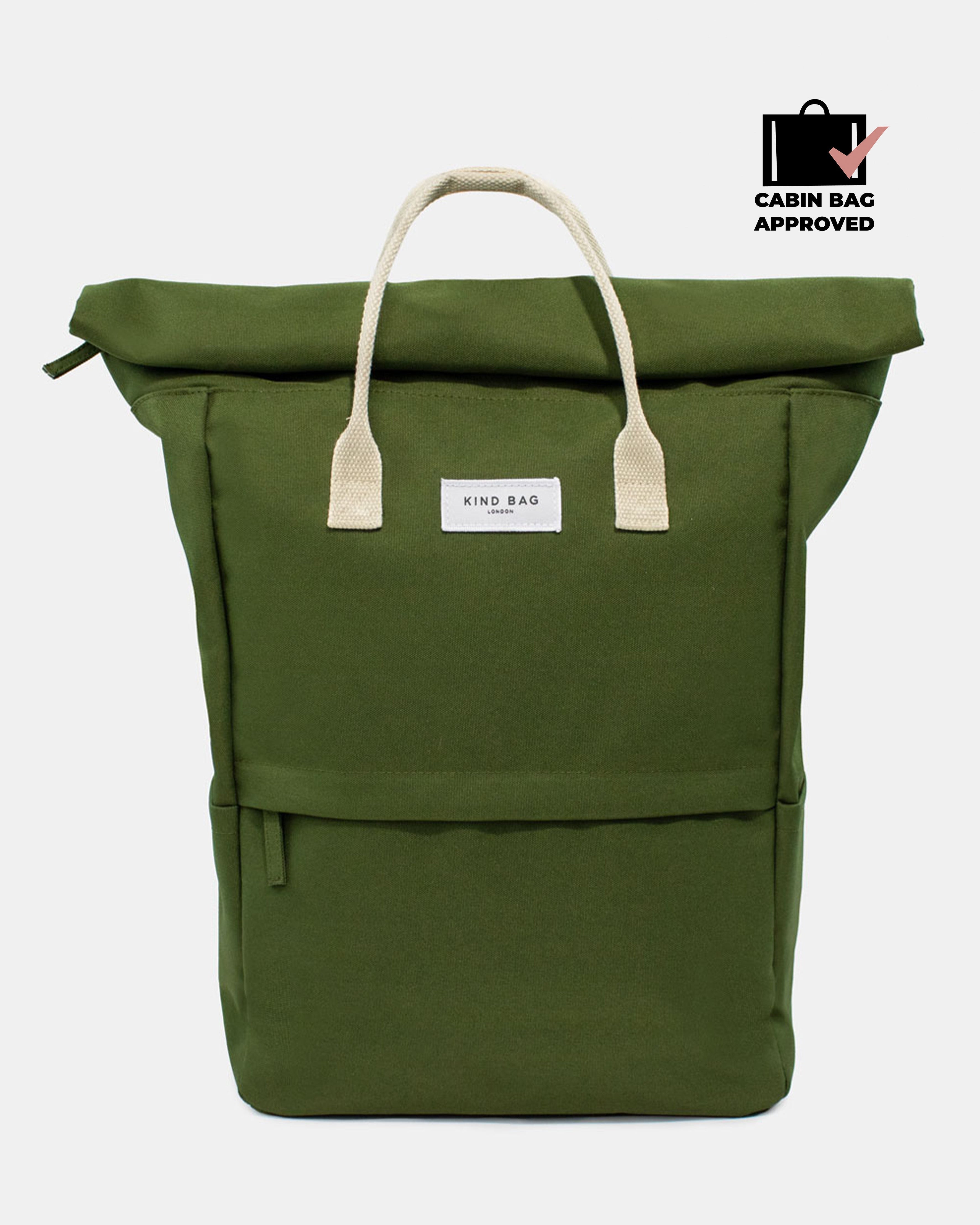 Women's Roll-Top Laptop Large Backpack | Kind Bag - Water-Resistant ...