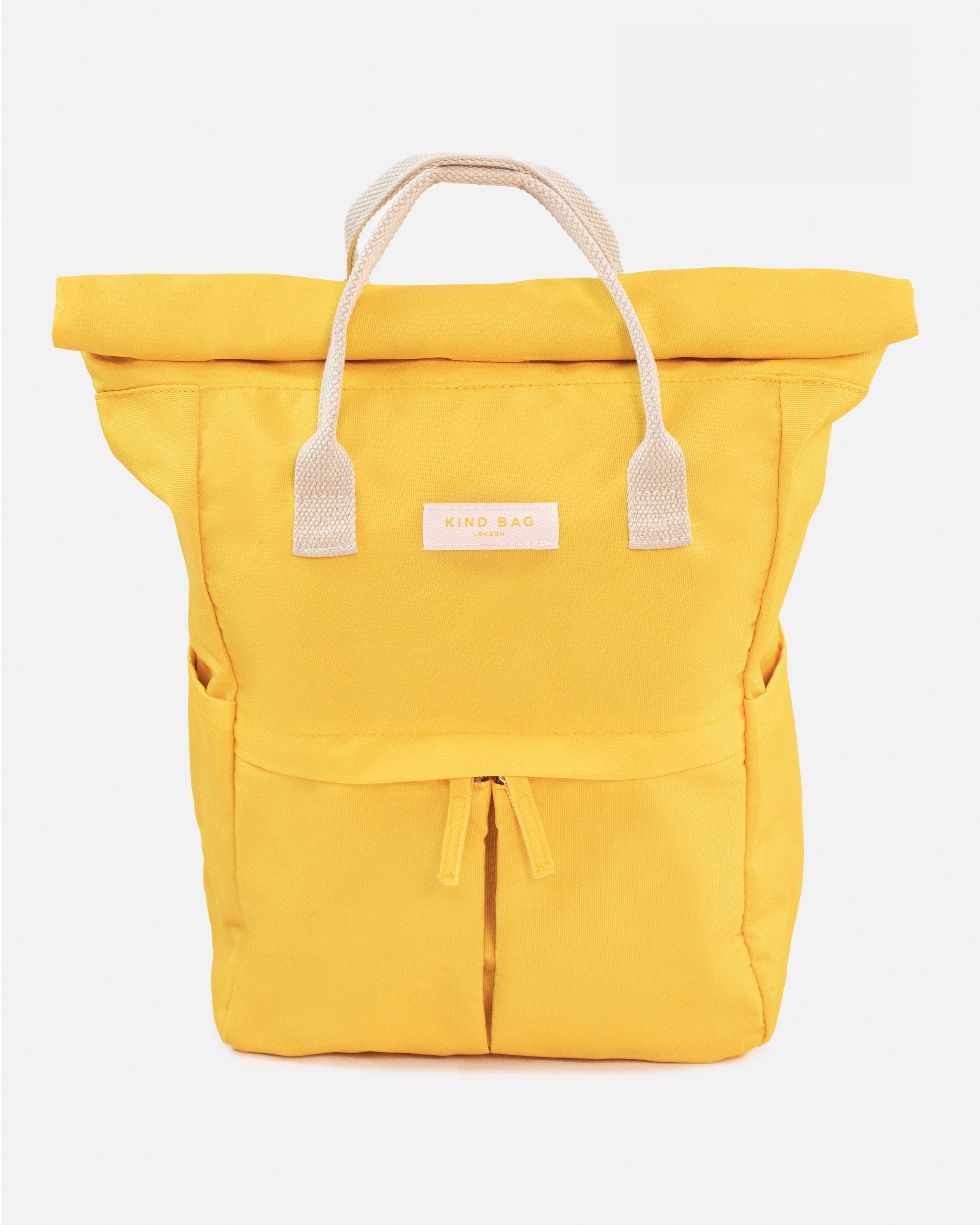 YEAR OF OURS Women’s Backpack Tote - Stylish Everyday Bag in Baby Yellow New YOS x FFF Backpack Year of Ours main image 3
