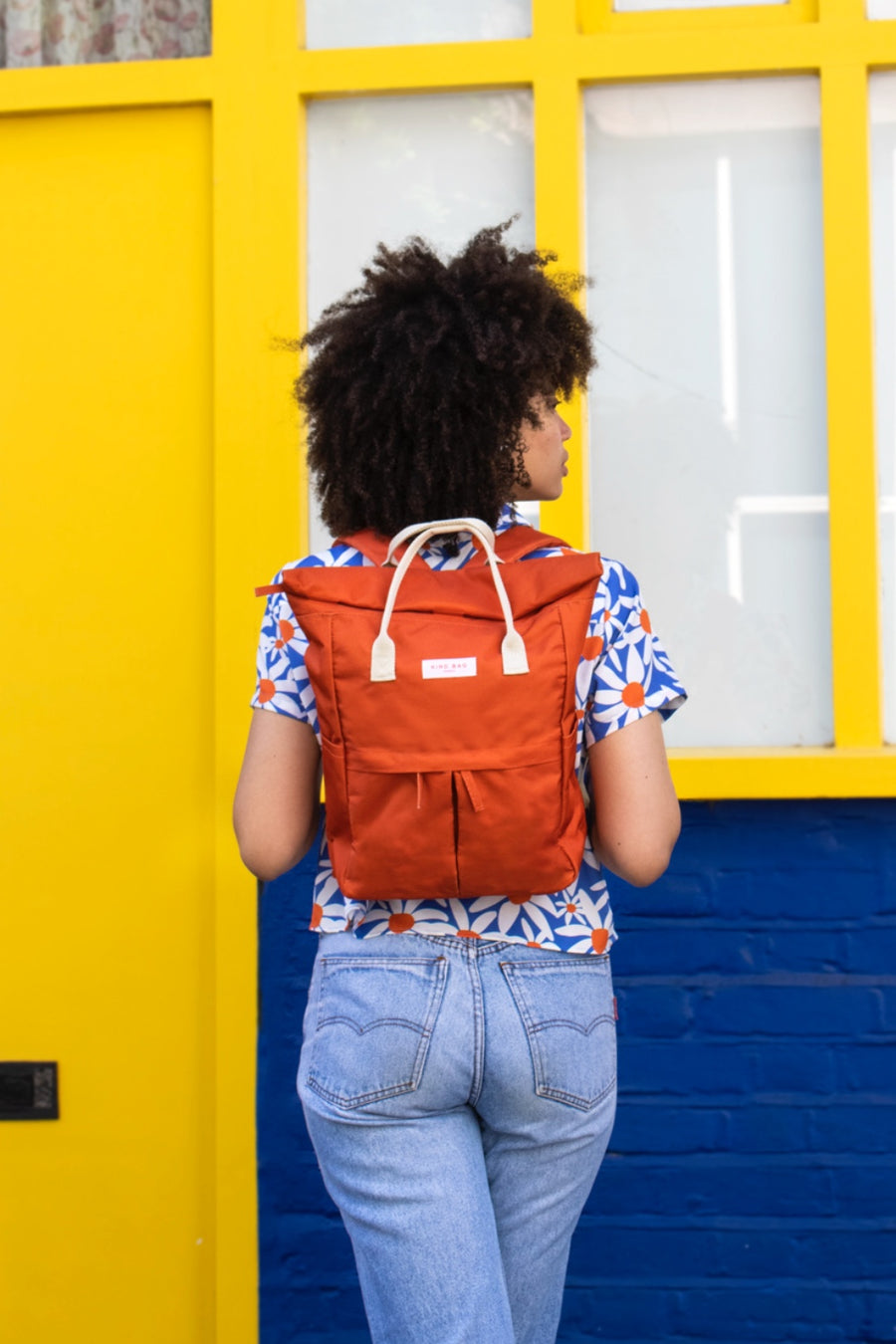 Burnt Orange | “Hackney” 2.0 Backpack | Medium