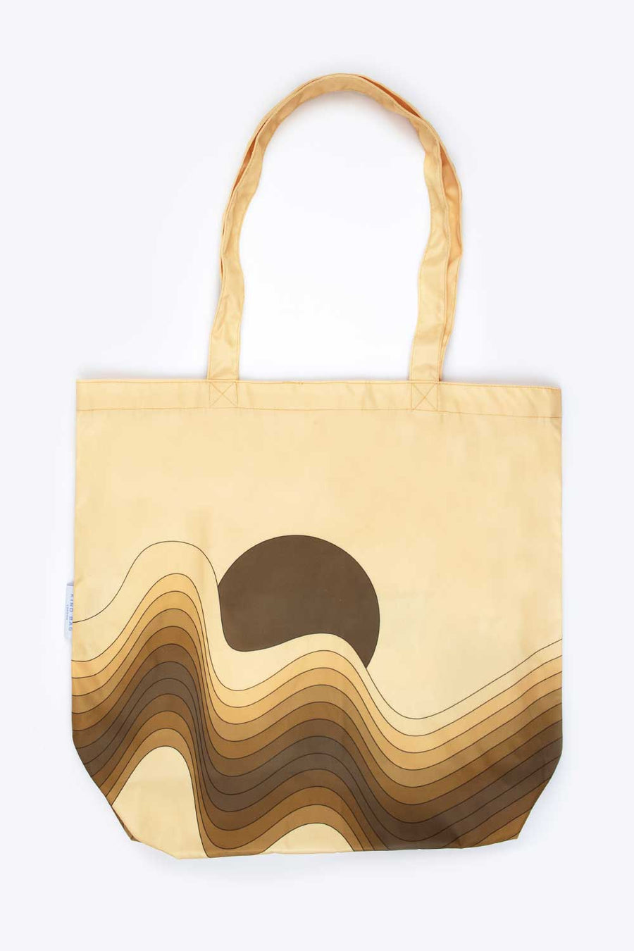 Caramel Waves | Recycled Tote